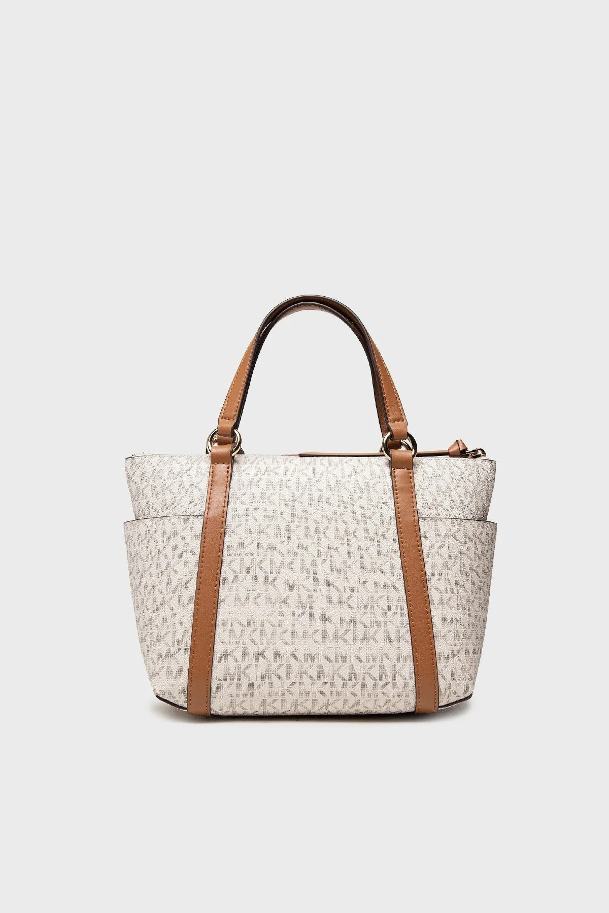 Michael Kors Logolu Ayarlanabilir ve Çıkarılabilir Uzatma Askılı Sullivan Bayan Çanta 30T0GNXT1B 149 BEYAZ - 6