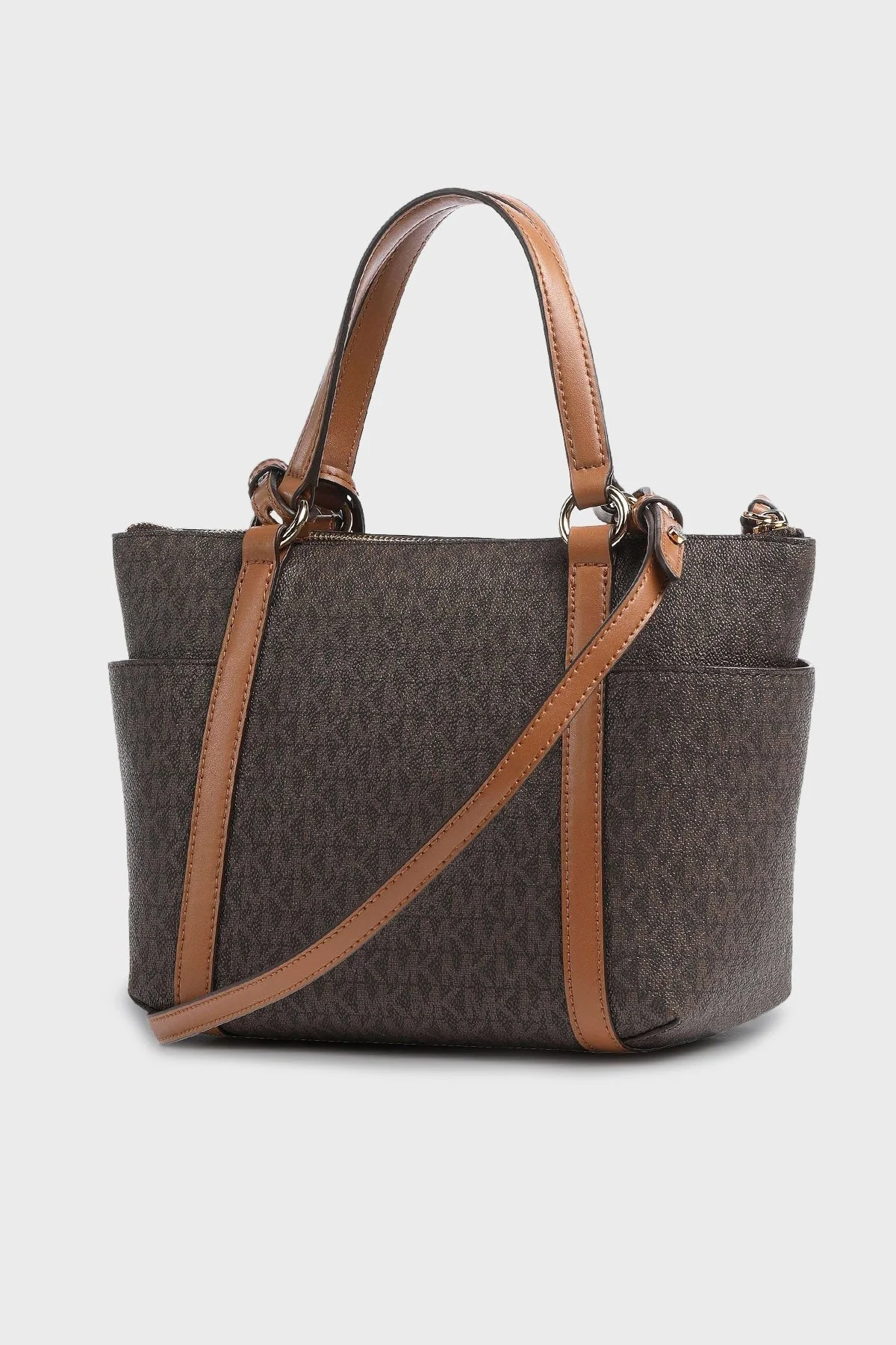 Michael Kors Çıkarılabilir Uzatma Askılı Sullivan 30T0GNXT1B252 Bayan Çanta 30T0GNXT1B 252 KAHVE - 3