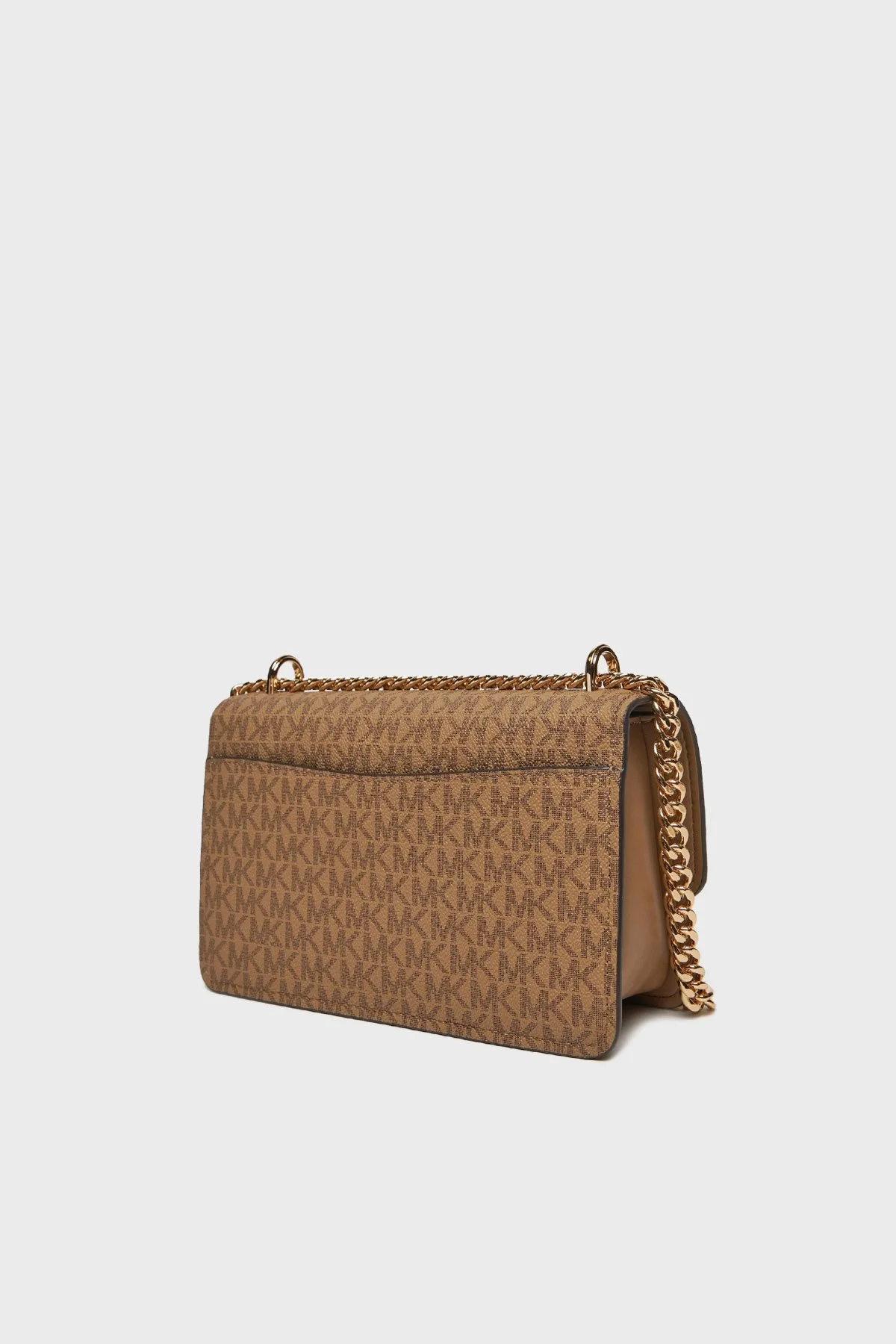 Michael Kors Logolu Ayarlanabilir Zincir Askılı 30R5GC7L3V297 Kadın Çanta 30R5GC7L3V 297 BEJ - 3