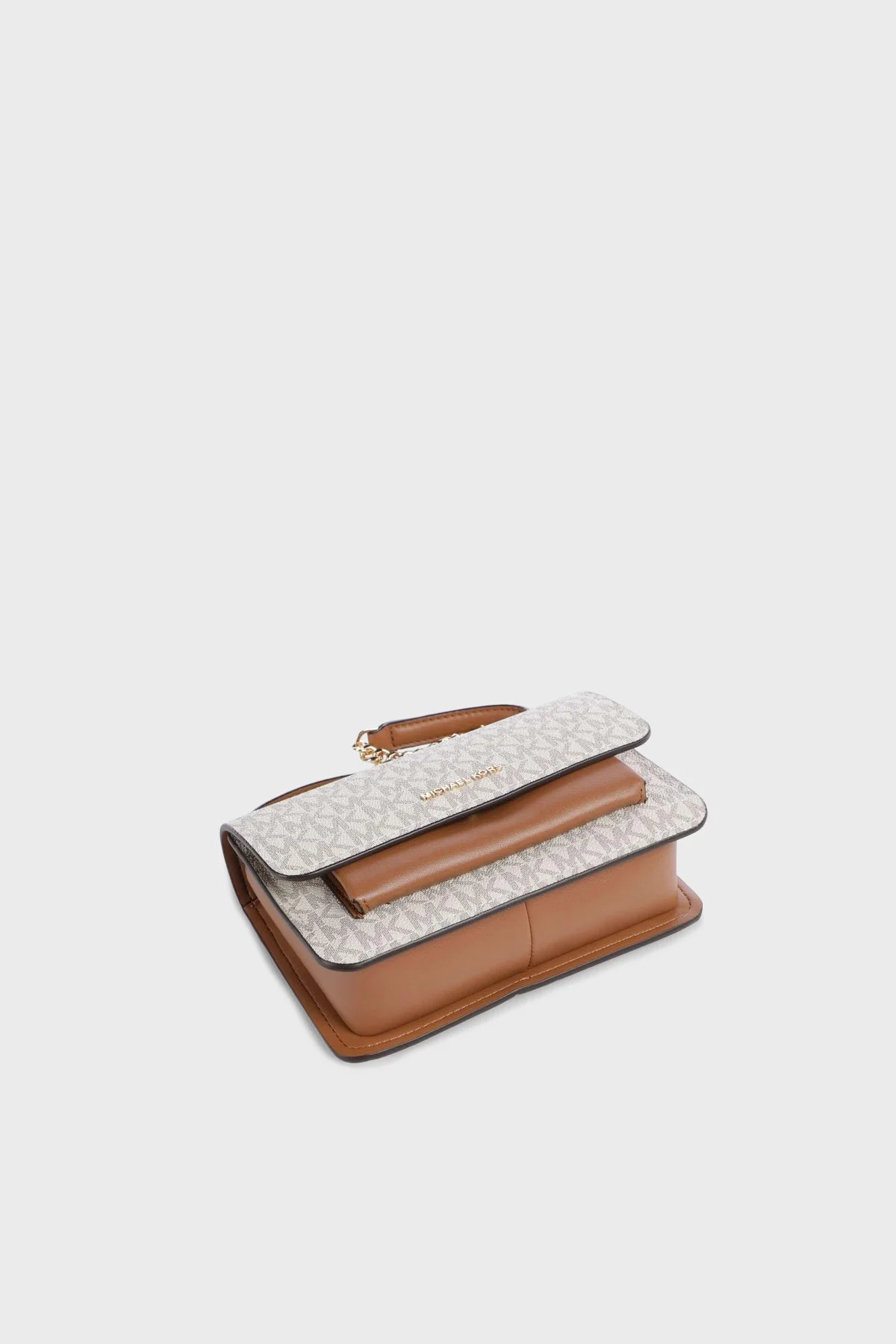 Michael Kors Logolu Ayarlanabilir Zincir Askılı 32R5GC7C1B149 Kadın Çanta 32R5GC7C1B 149 EKRU - 4