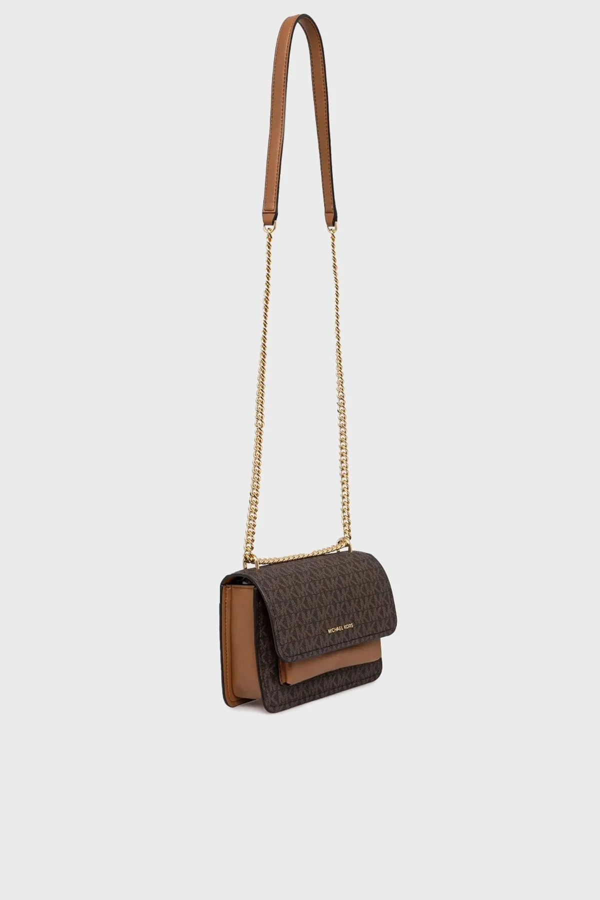 Michael Kors Logolu Ayarlanabilir Zincir Askılı 32R5GC7C1B252 Bayan Çanta 32R5GC7C1B 252 KAHVE - 7