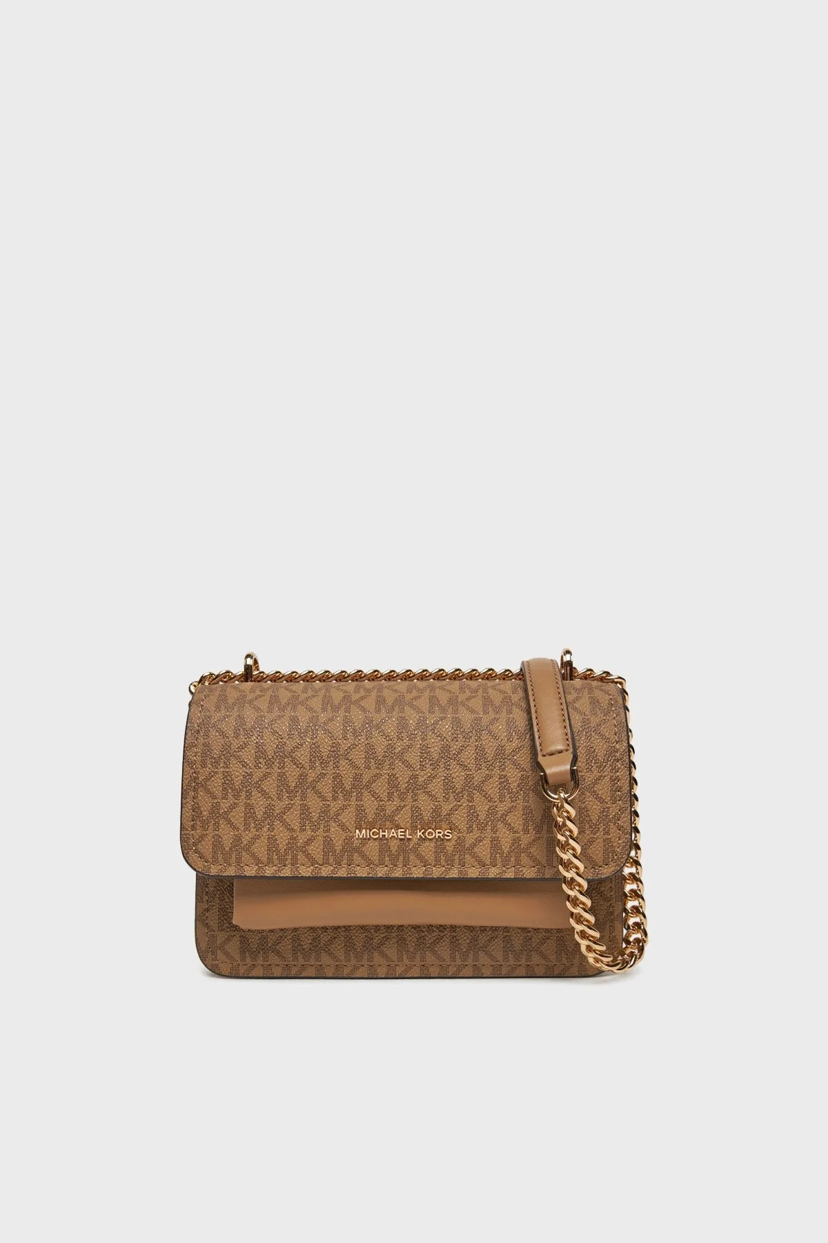 Michael Kors Logolu Ayarlanabilir Zincir Askılı 32R5GC7C1V297 Bayan Çanta 32R5GC7C1V 297 BEJ - 6