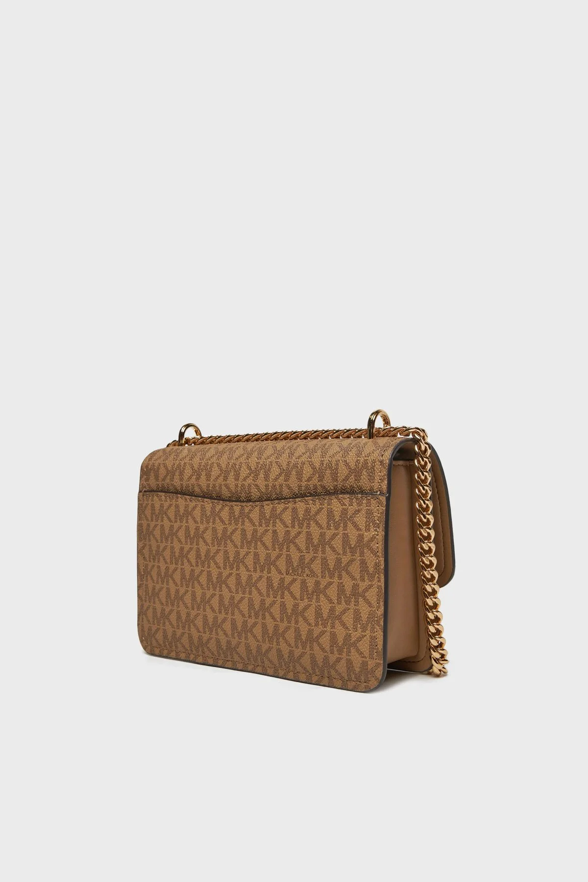 Michael Kors Logolu Ayarlanabilir Zincir Askılı 32R5GC7C1V297 Kadın Çanta 32R5GC7C1V 297 BEJ - 3
