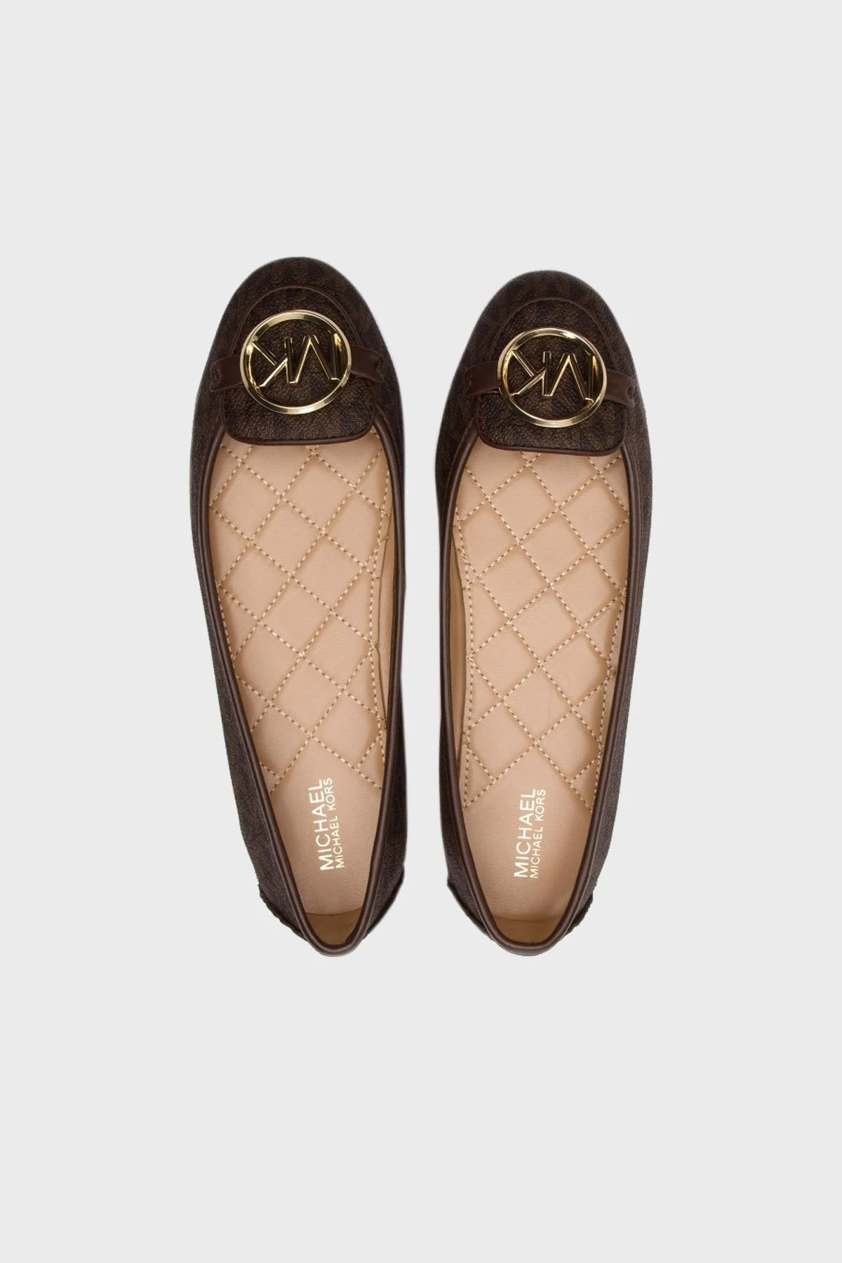 Michael Kors Logolu Bayan Ayakkabı 40R9LIFP3B 200 KAHVE - 5