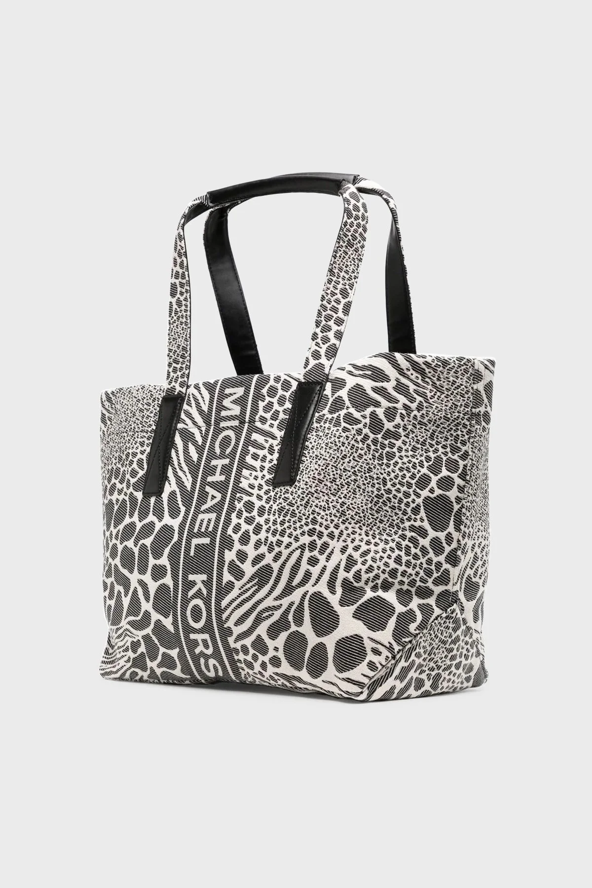 Michael Kors Logolu Büyük 30T2G01T3J001 Bayan Çanta 30T2G01T3J 001 SİYAH - 10