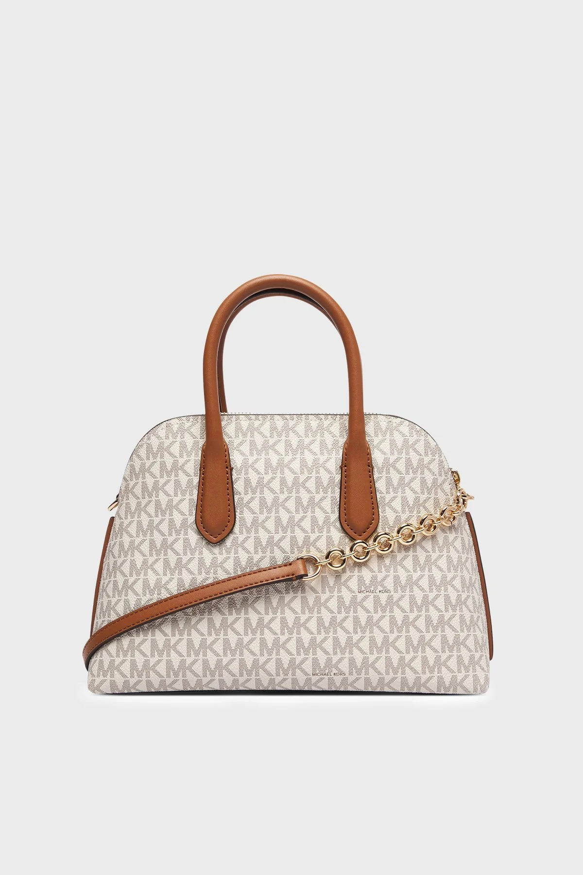 Michael Kors Logolu Çıkarılabilir Askılı 30T6GX4S2B149 Kadın Çanta 30T6GX4S2B 149 Ekru - 4
