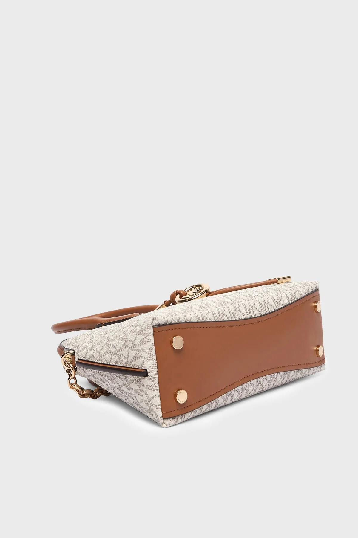 Michael Kors Logolu Çıkarılabilir Askılı 30T6GX4S2B149 Kadın Çanta 30T6GX4S2B 149 Ekru - 7