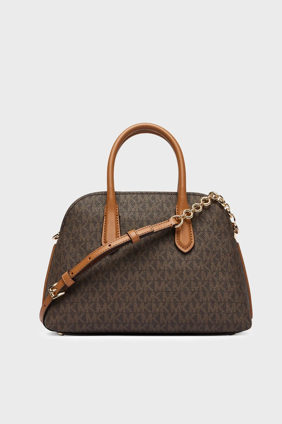 Michael Kors Logolu Çıkarılabilir Askılı 30T6GX4S2B252 Kadın Çanta 30T6GX4S2B 252 Kahve - 3