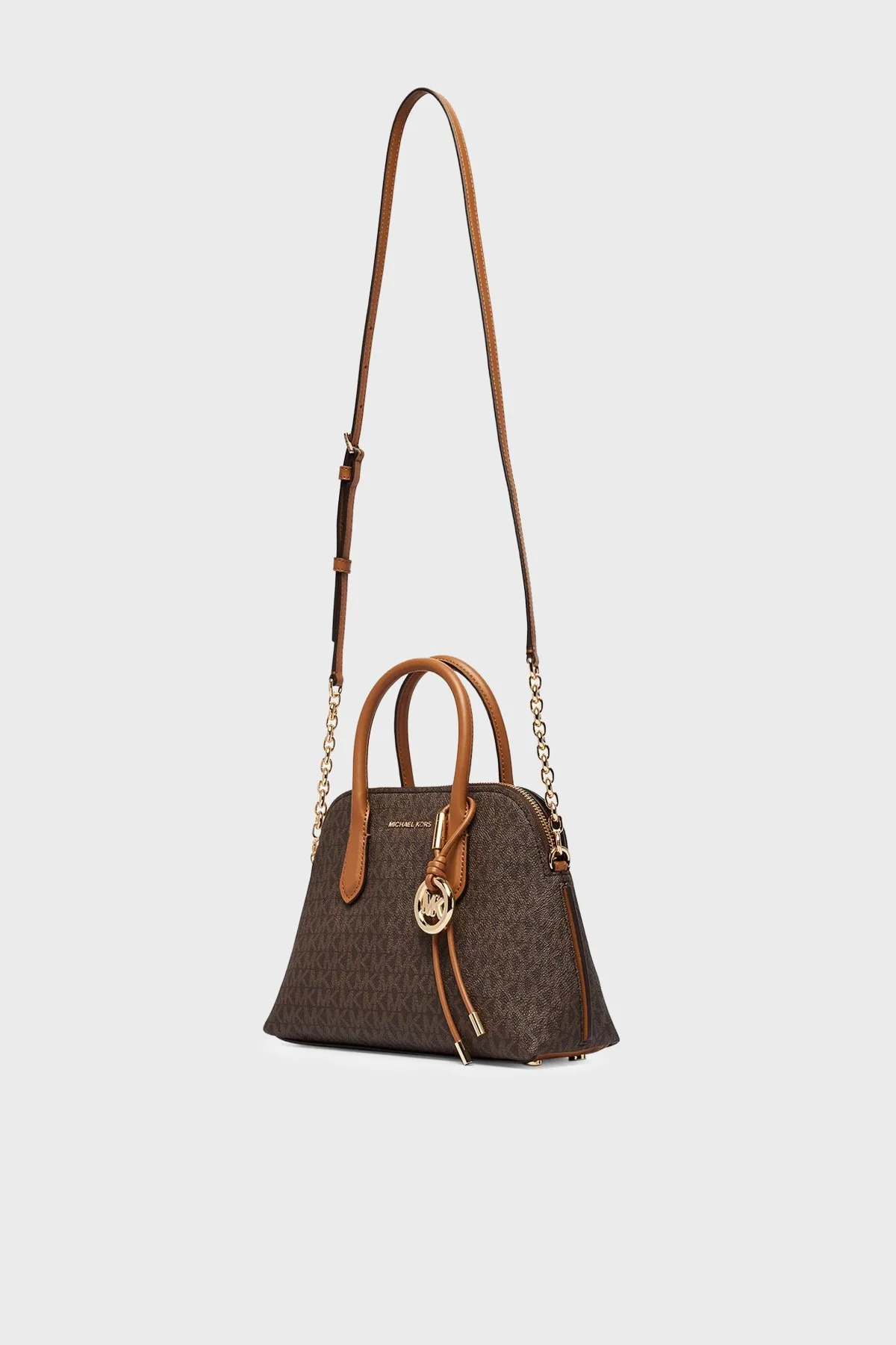 Michael Kors Logolu Çıkarılabilir Askılı 30T6GX4S2B252 Kadın Çanta 30T6GX4S2B 252 Kahve - 4