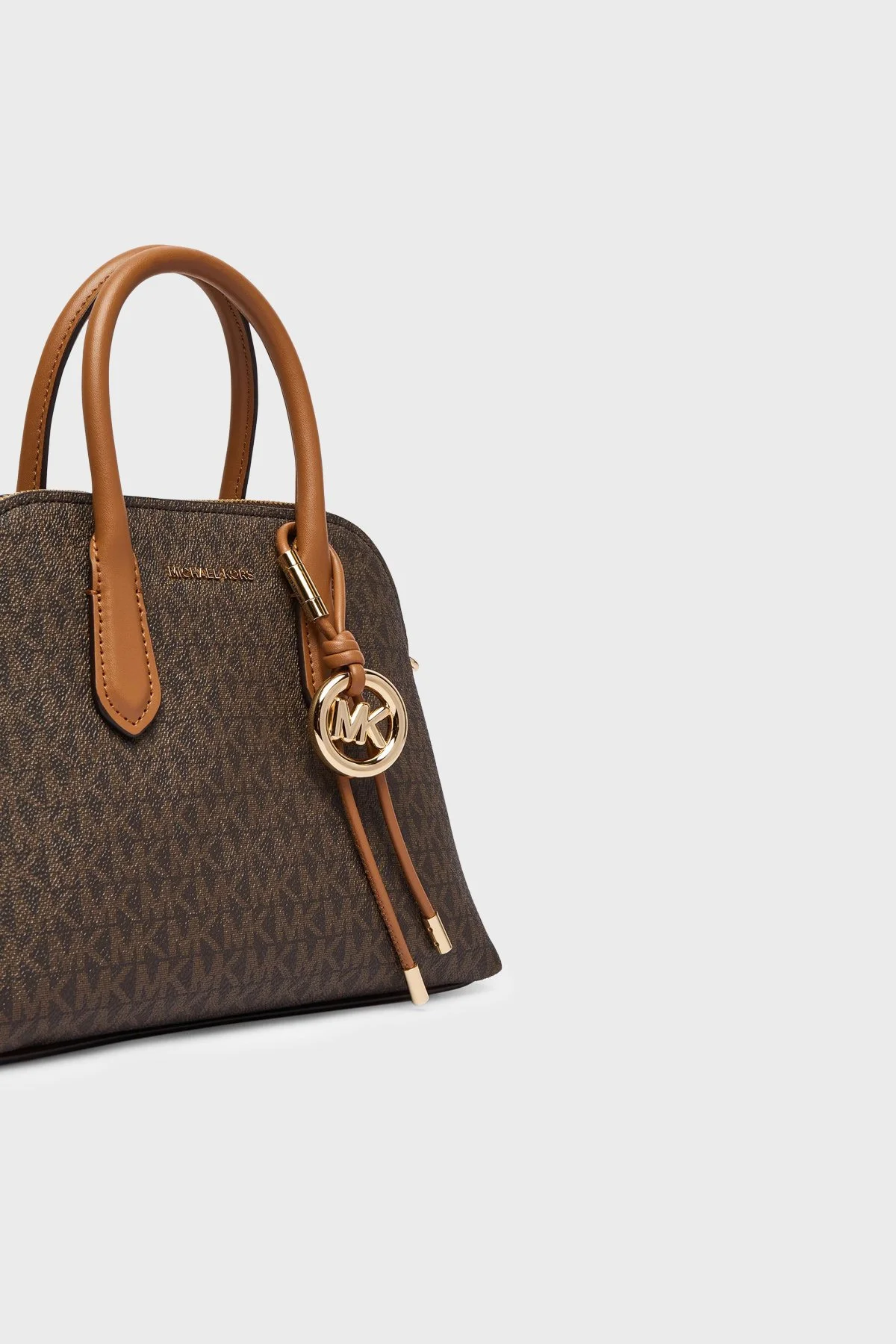 Michael Kors Logolu Çıkarılabilir Askılı 30T6GX4S2B252 Kadın Çanta 30T6GX4S2B 252 Kahve - 6