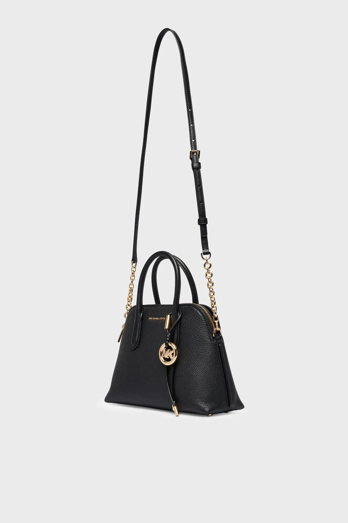 Michael Kors Logolu Çıkarılabilir Askılı 30T6GX4S2L001 Kadın Çanta 30T6GX4S2L 001 Siyah - 4