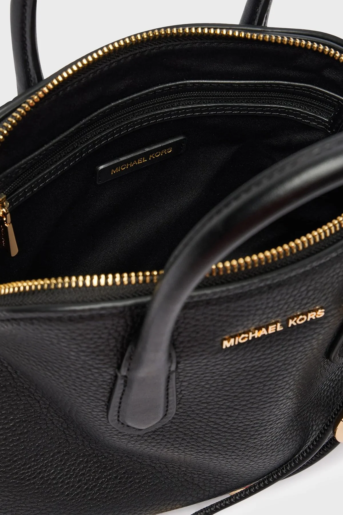 Michael Kors Logolu Çıkarılabilir Askılı 30T6GX4S2L001 Kadın Çanta 30T6GX4S2L 001 Siyah - 5