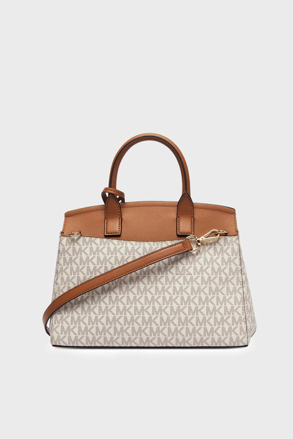 Michael Kors Logolu Çıkarılabilir Askılı 30T6GX7S1B149 Kadın Çanta 30T6GX7S1B 149 Ekru - 3