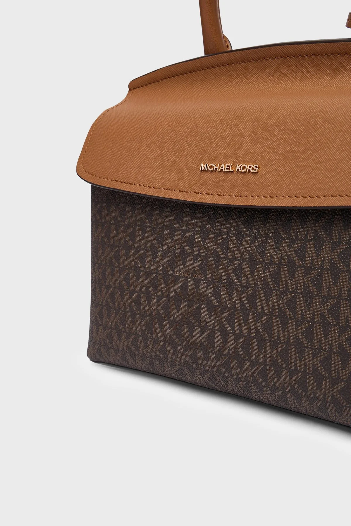 Michael Kors Logolu Çıkarılabilir Askılı 30T6GX7S1B252 Kadın Çanta 30T6GX7S1B 252 Kahve - 6