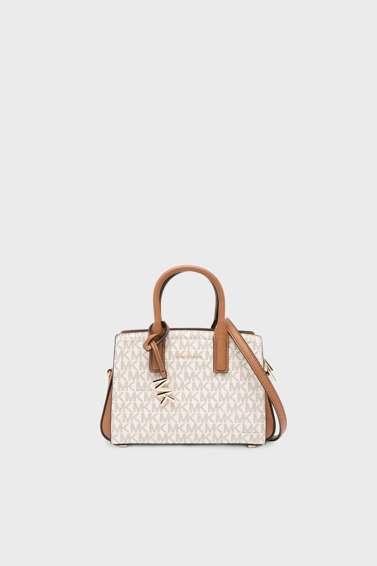 Michael Kors Logolu Çıkarılabilir Askılı 32F5G9IC0B149 Bayan Çanta 32F5G9IC0B 149 EKRU - 1