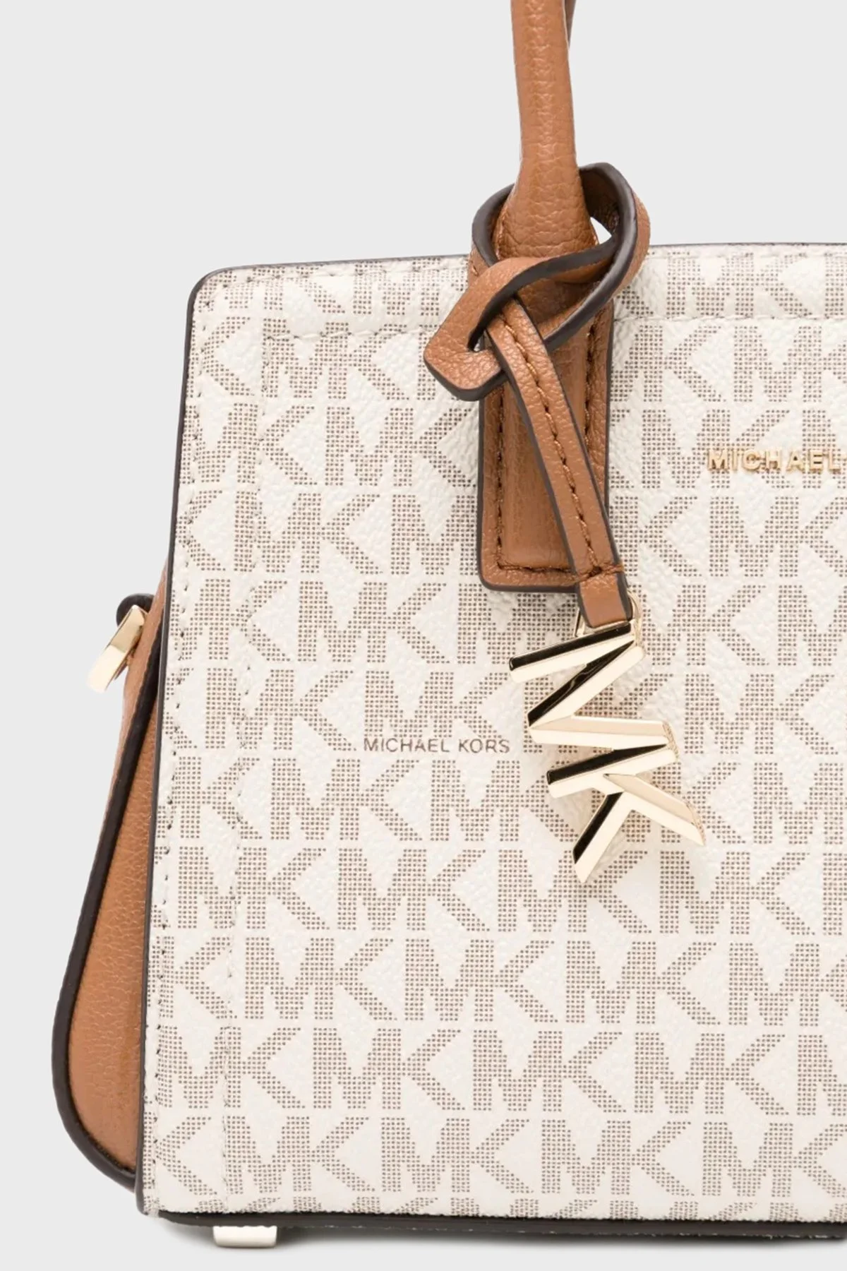 Michael Kors Logolu Çıkarılabilir Askılı 32F5G9IC0B149 Bayan Çanta 32F5G9IC0B 149 EKRU - 4
