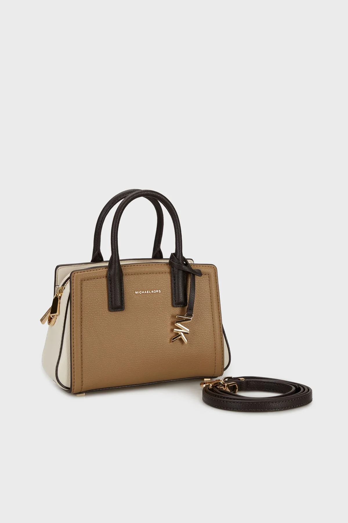 Michael Kors Logolu Çıkarılabilir Askılı 32F5G9IC0T293 Bayan Çanta 32F5G9IC0T 293 TOPRAK - 1