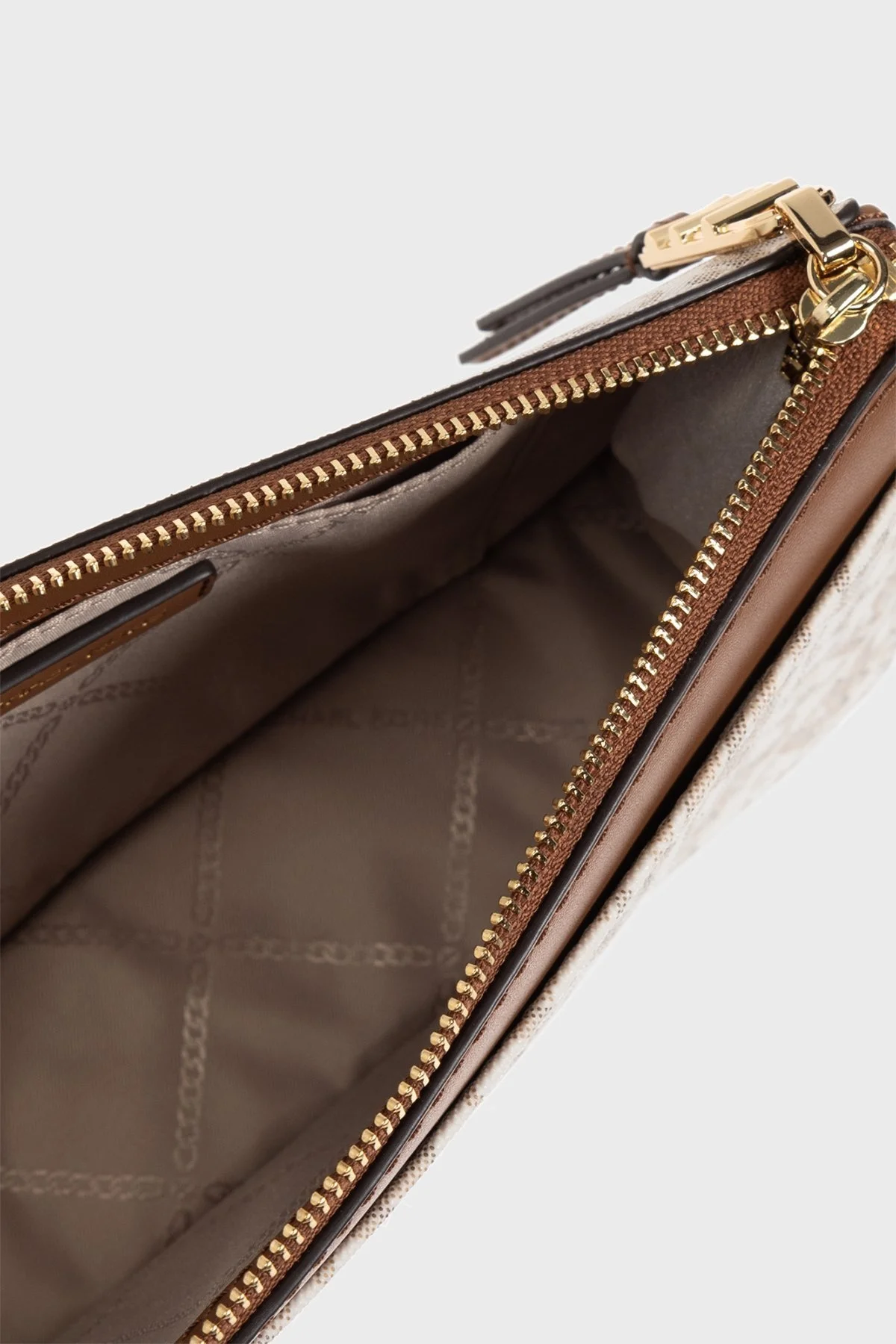 Michael Kors Logolu Çıkarılabilir Askılı 32H3G8EC7B099 Bayan Çanta 32H3G8EC7B 099 EKRU - 5