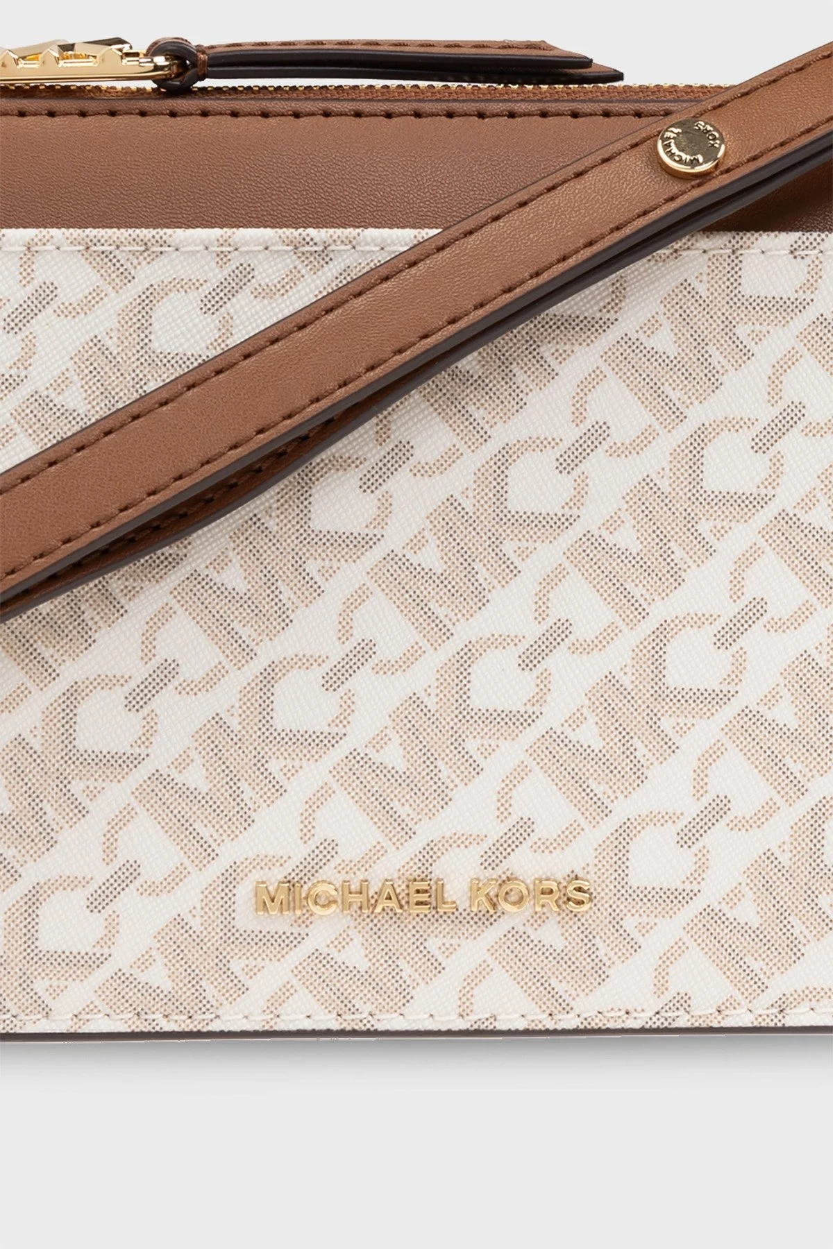Michael Kors Logolu Çıkarılabilir Askılı 32H3G8EC7B099 Bayan Çanta 32H3G8EC7B 099 EKRU - 6