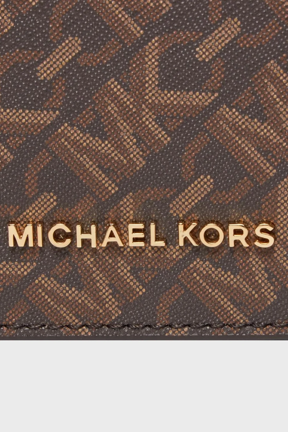 Michael Kors Logolu Çıkarılabilir Askılı 32H3G8EC7B227 Bayan Çanta 32H3G8EC7B 227 KAHVE - 5