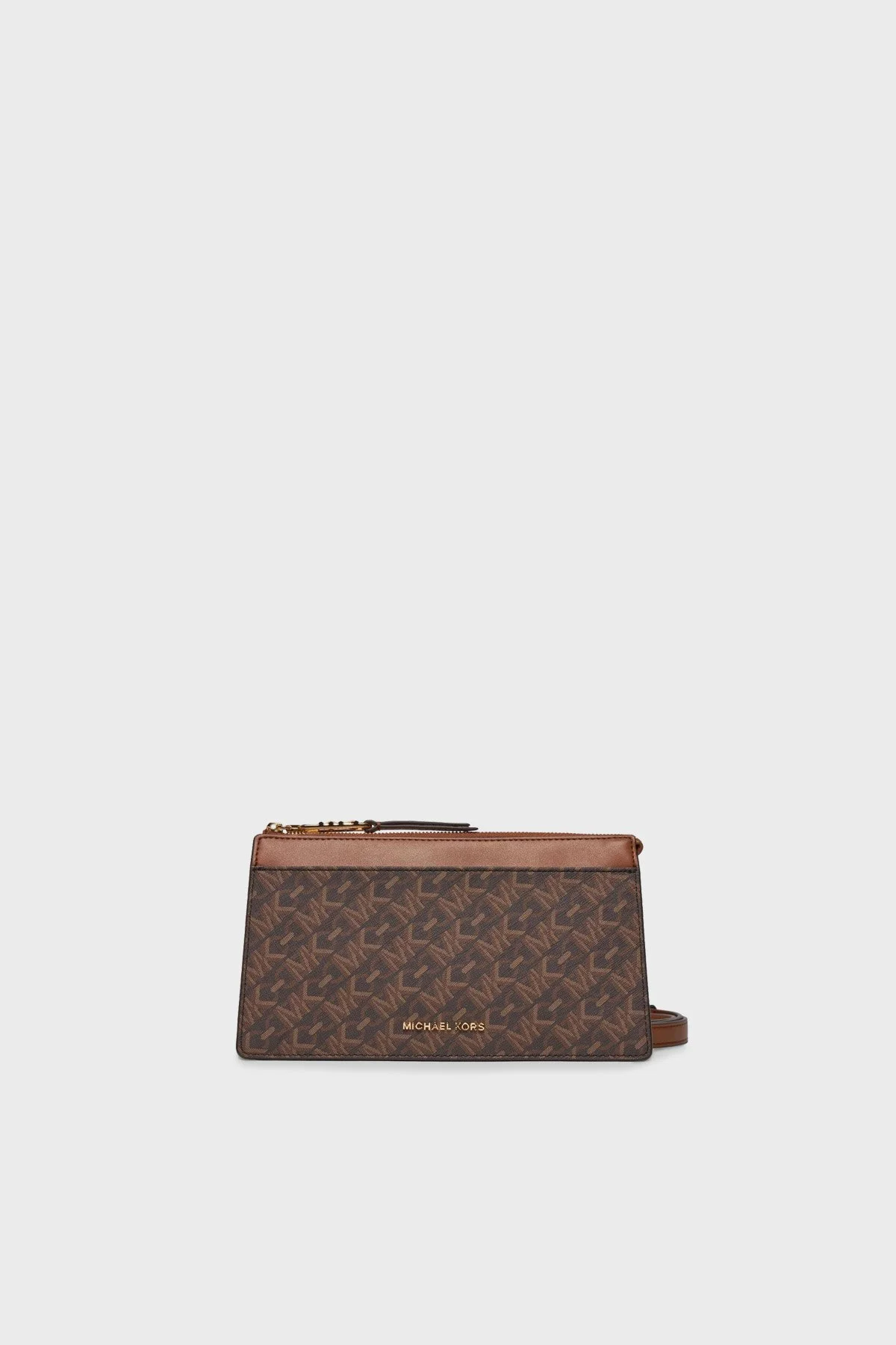 Michael Kors Logolu Çıkarılabilir Askılı 32H3G8EC7B227 Kadın Çanta 32H3G8EC7B 227 KAHVE - 1