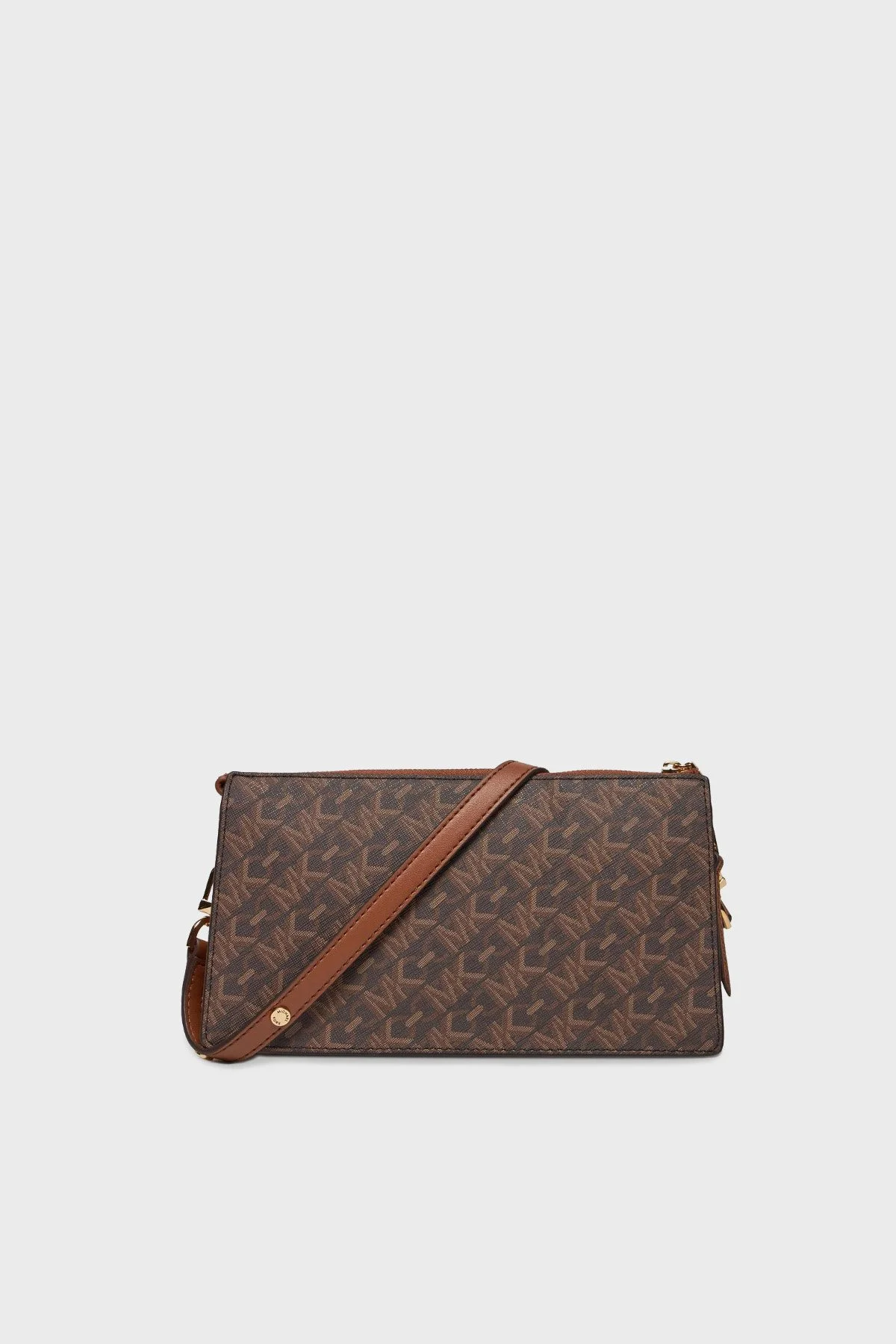 Michael Kors Logolu Çıkarılabilir Askılı 32H3G8EC7B227 Kadın Çanta 32H3G8EC7B 227 KAHVE - 3