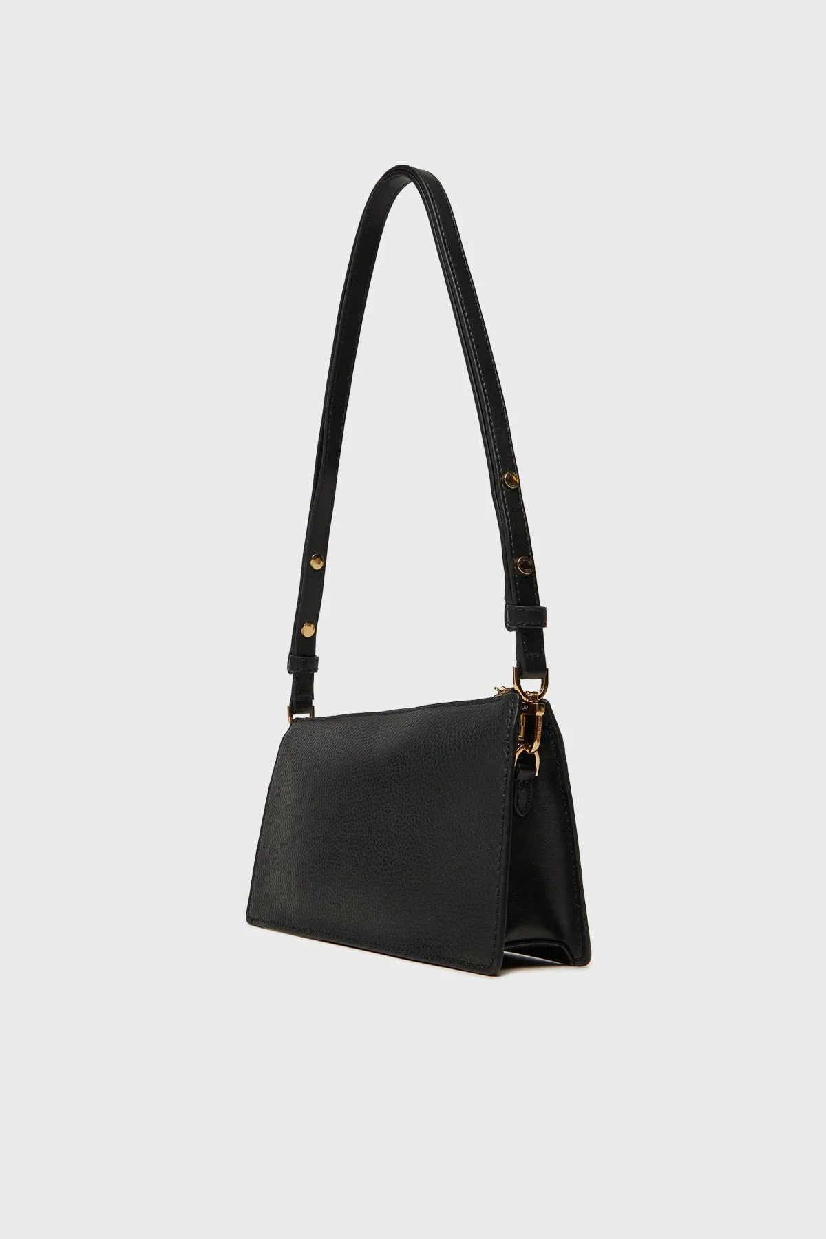 Michael Kors Logolu Çıkarılabilir Askılı 32H3G8EC7L001 Kadın Çanta 32H3G8EC7L 001 SİYAH - 3