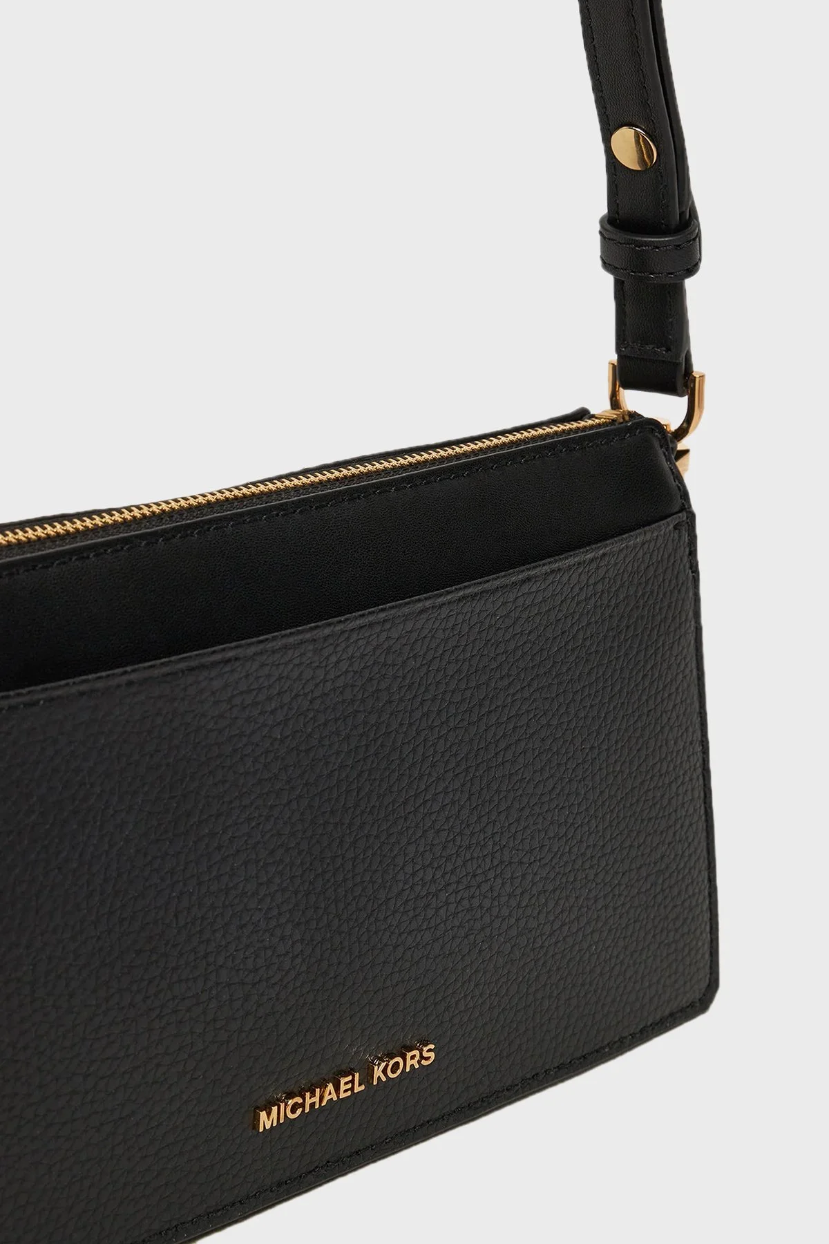 Michael Kors Logolu Çıkarılabilir Askılı 32H3G8EC7L001 Kadın Çanta 32H3G8EC7L 001 SİYAH - 5