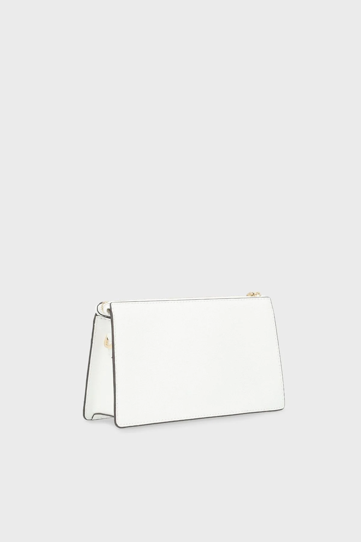Michael Kors Logolu Çıkarılabilir Askılı 32H3G8EC7L085 Kadın Çanta 32H3G8EC7L 085 BEYAZ - 3