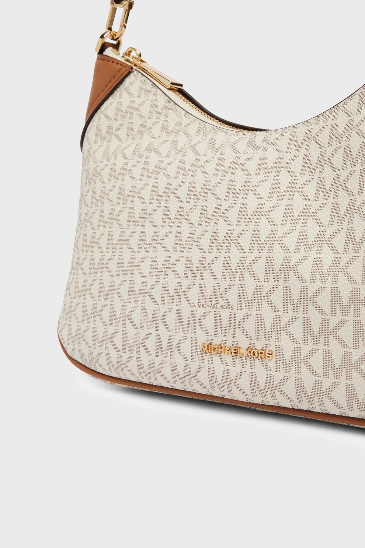 Michael Kors Logolu Çıkarılabilir Askılı 32S6GJ6W8B149 Kadın Çanta 32S6GJ6W8B 149 Ekru - 6