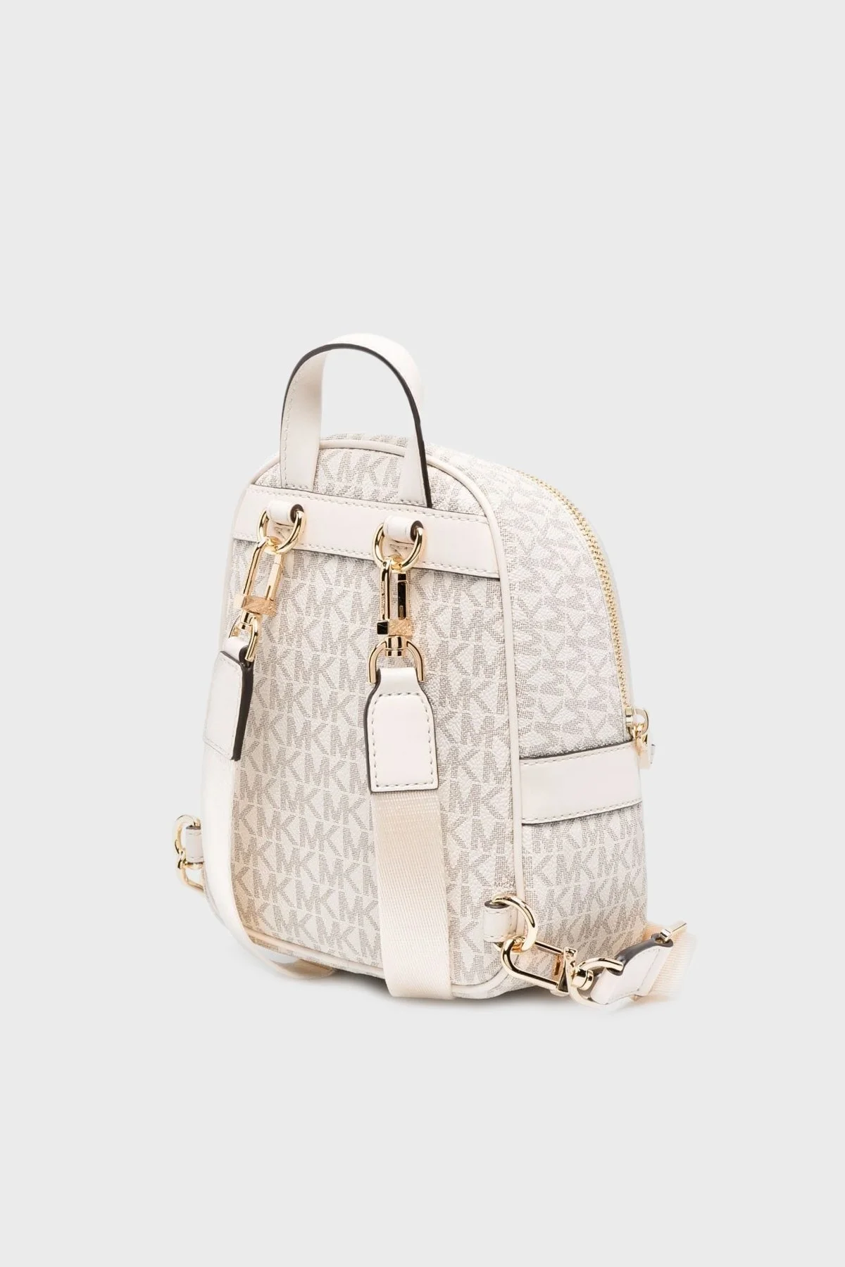 Michael Kors Çıkarılabilir Askılı Hakiki Deri 30F3G5EB1B132 Bayan Sırt Çantası 30F3G5EB1B 132 EKRU - 3