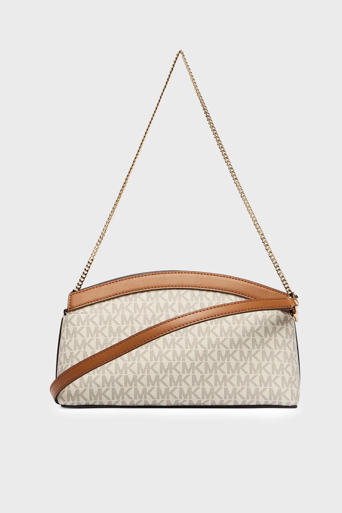 Michael Kors Logolu Çıkarılabilir Askılı Kadın Çanta 30S6G13C5B 149 Ekru - 4