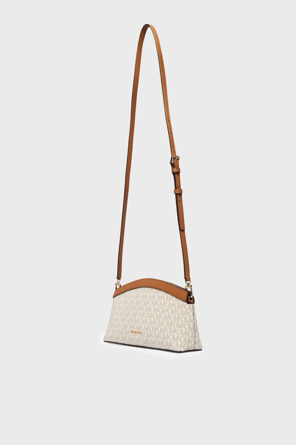 Michael Kors Logolu Çıkarılabilir Askılı Kadın Çanta 30S6G13C5B 149 Ekru - 6
