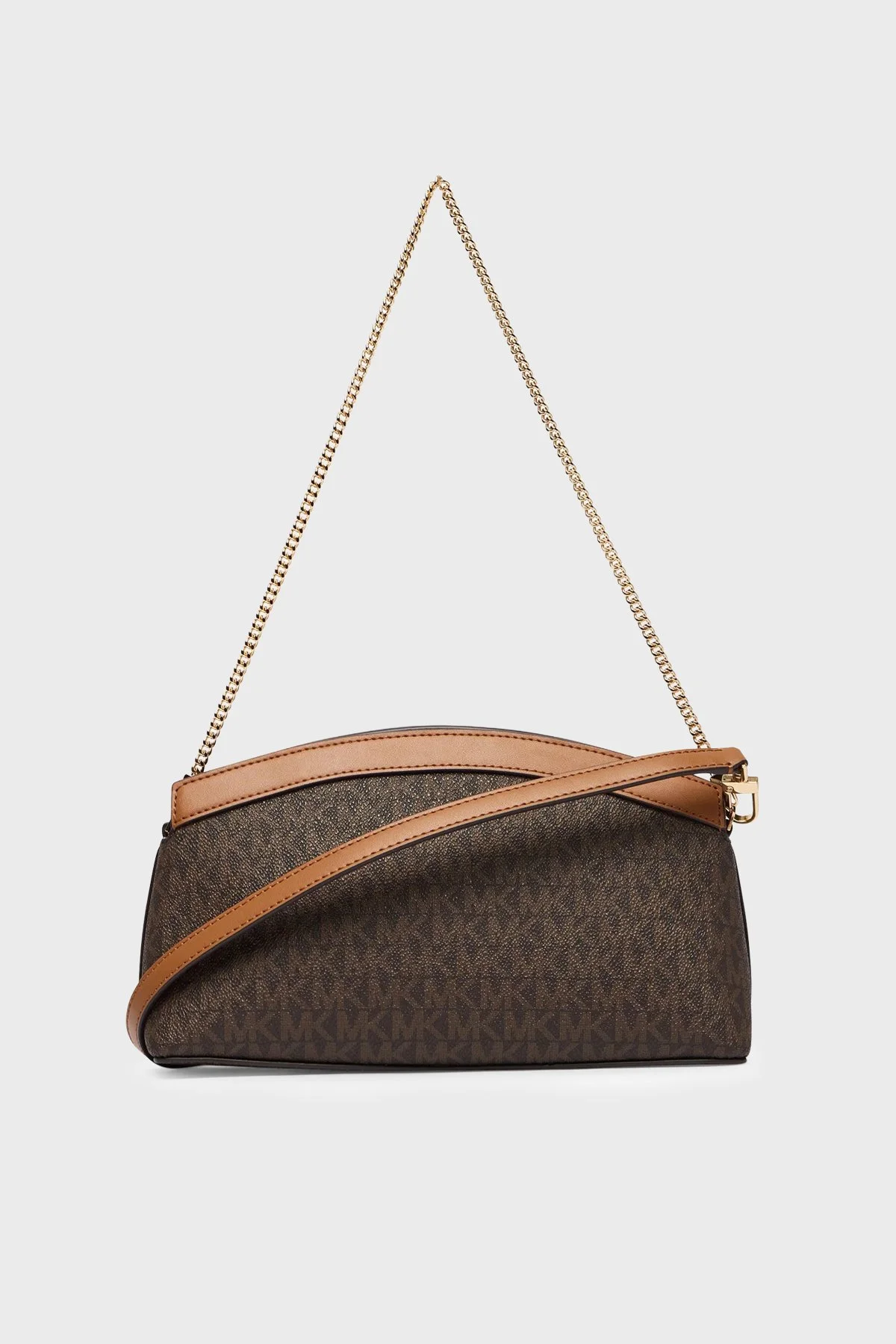 Michael Kors Logolu Çıkarılabilir Askılı Kadın Çanta 30S6G13C5B 252 Kahve - 4