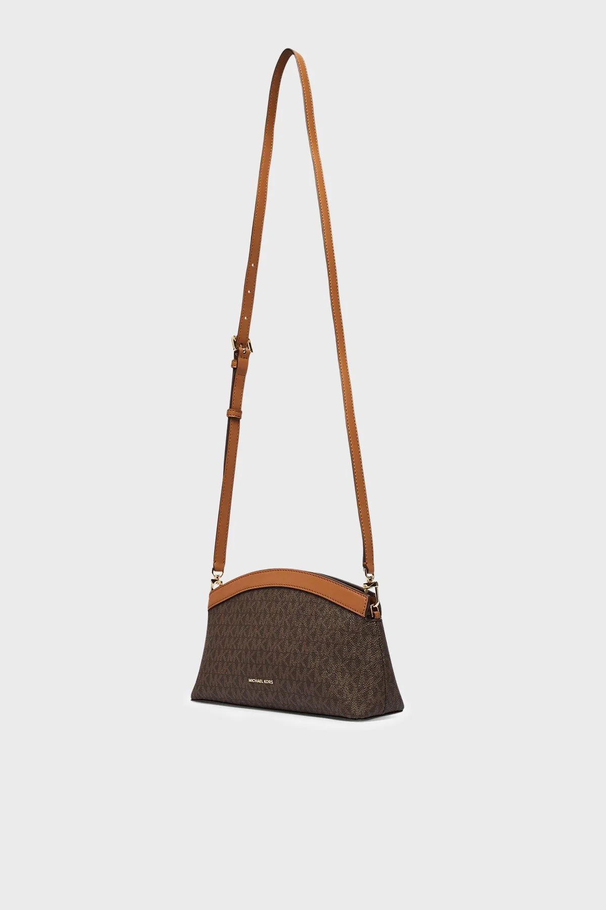 Michael Kors Logolu Çıkarılabilir Askılı Kadın Çanta 30S6G13C5B 252 Kahve - 5