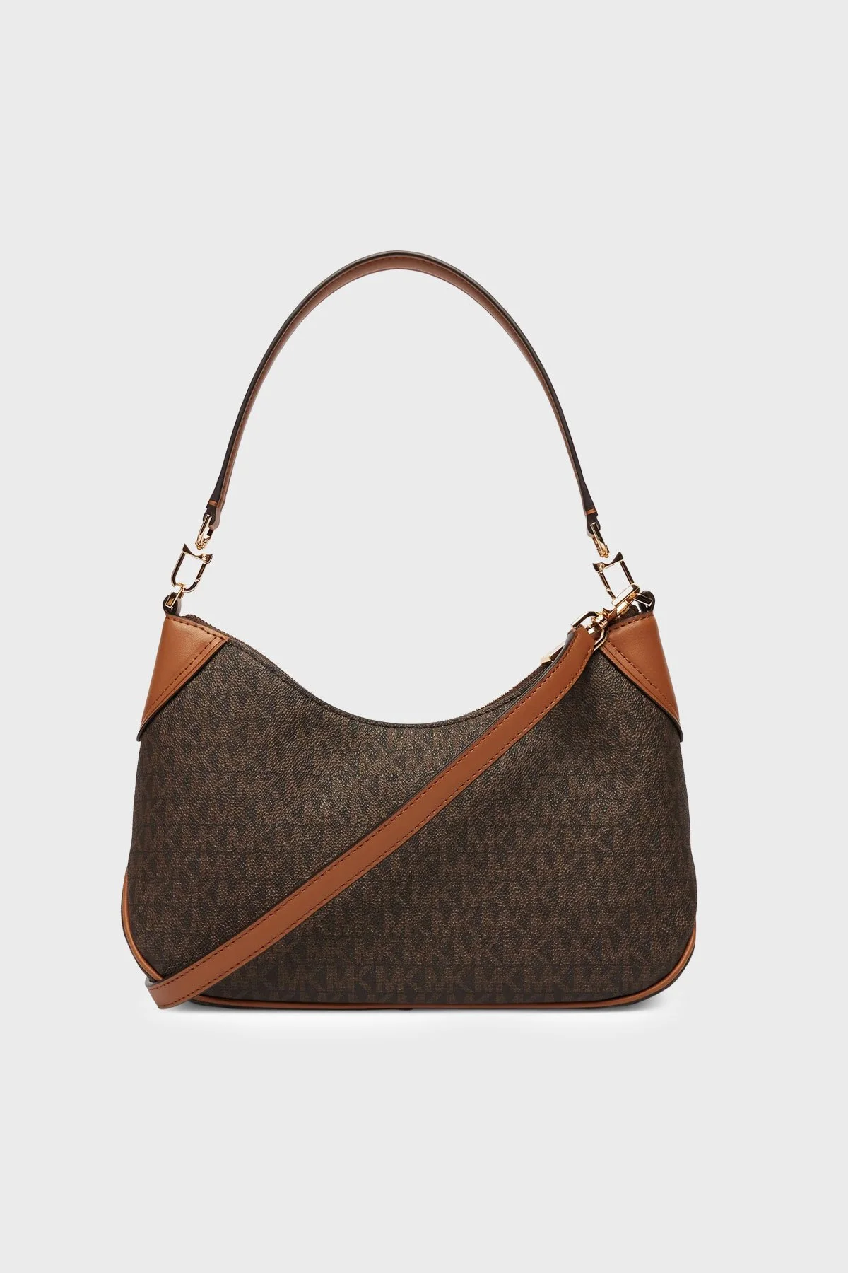 Michael Kors Logolu Çıkarılabilir Askılı Kadın Çanta 32S6GJ6W8B 252 Kahve - 3
