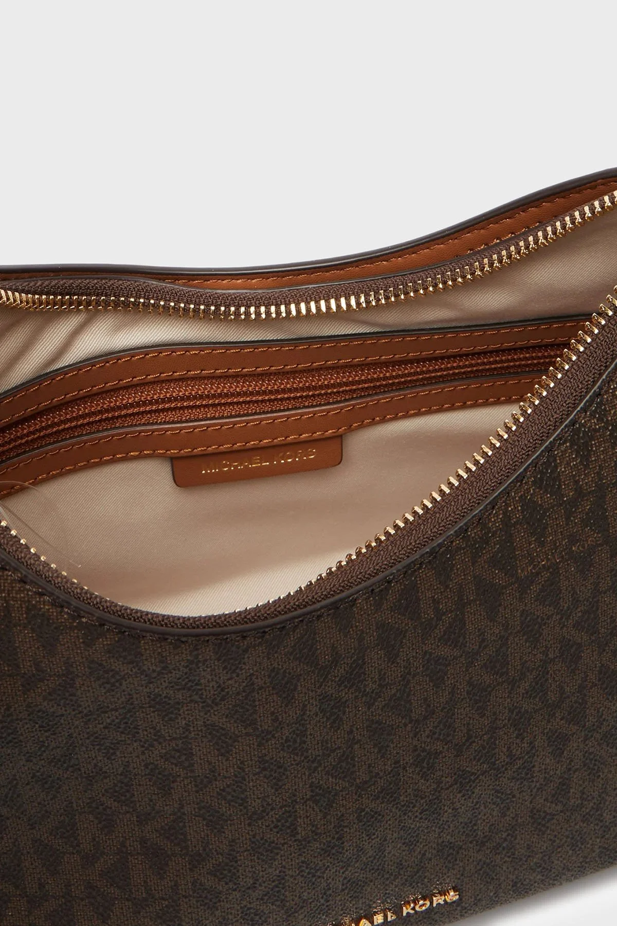 Michael Kors Logolu Çıkarılabilir Askılı Kadın Çanta 32S6GJ6W8B 252 Kahve - 5