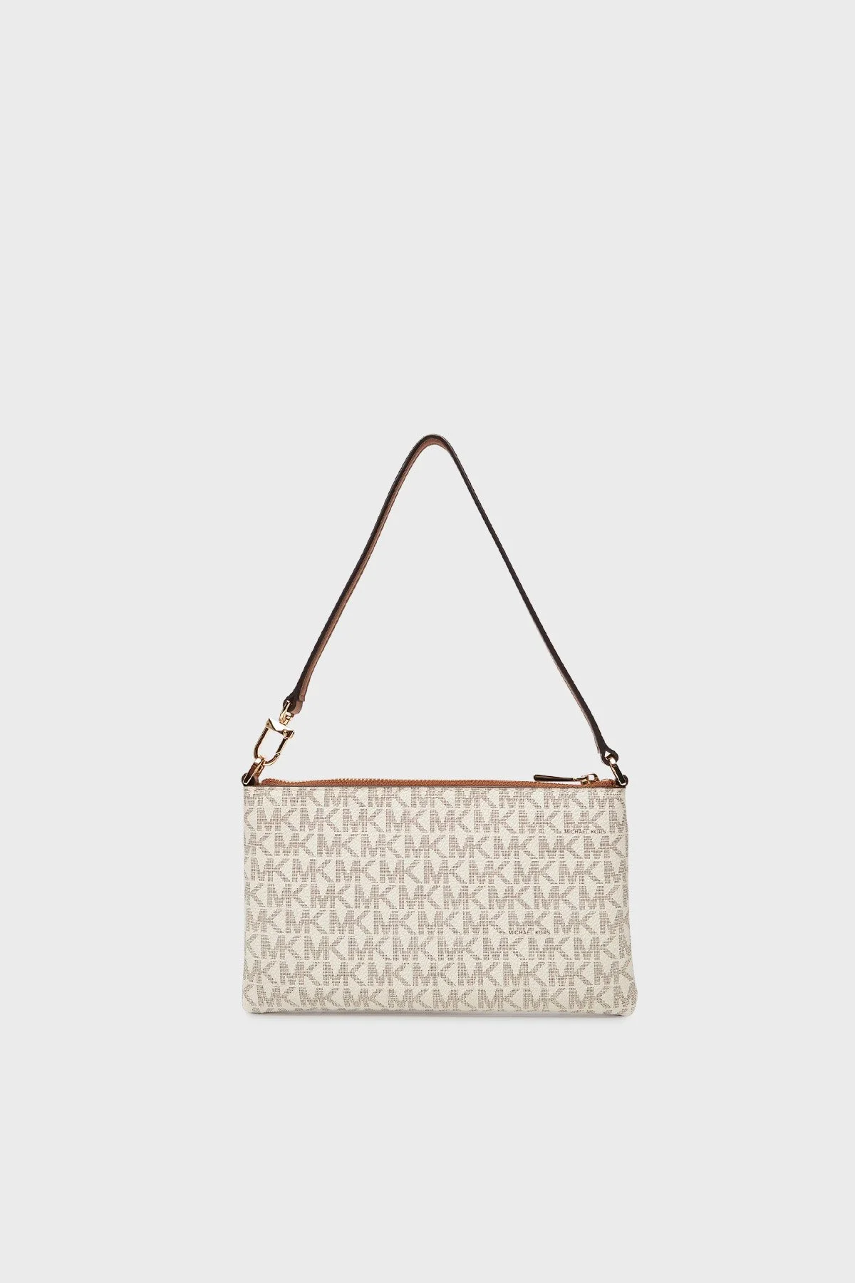 Michael Kors Logolu Çıkarılabilir Askılı Mini 32F5GJ6F6B149 Bayan Çanta 32F5GJ6F6B 149 EKRU - 5