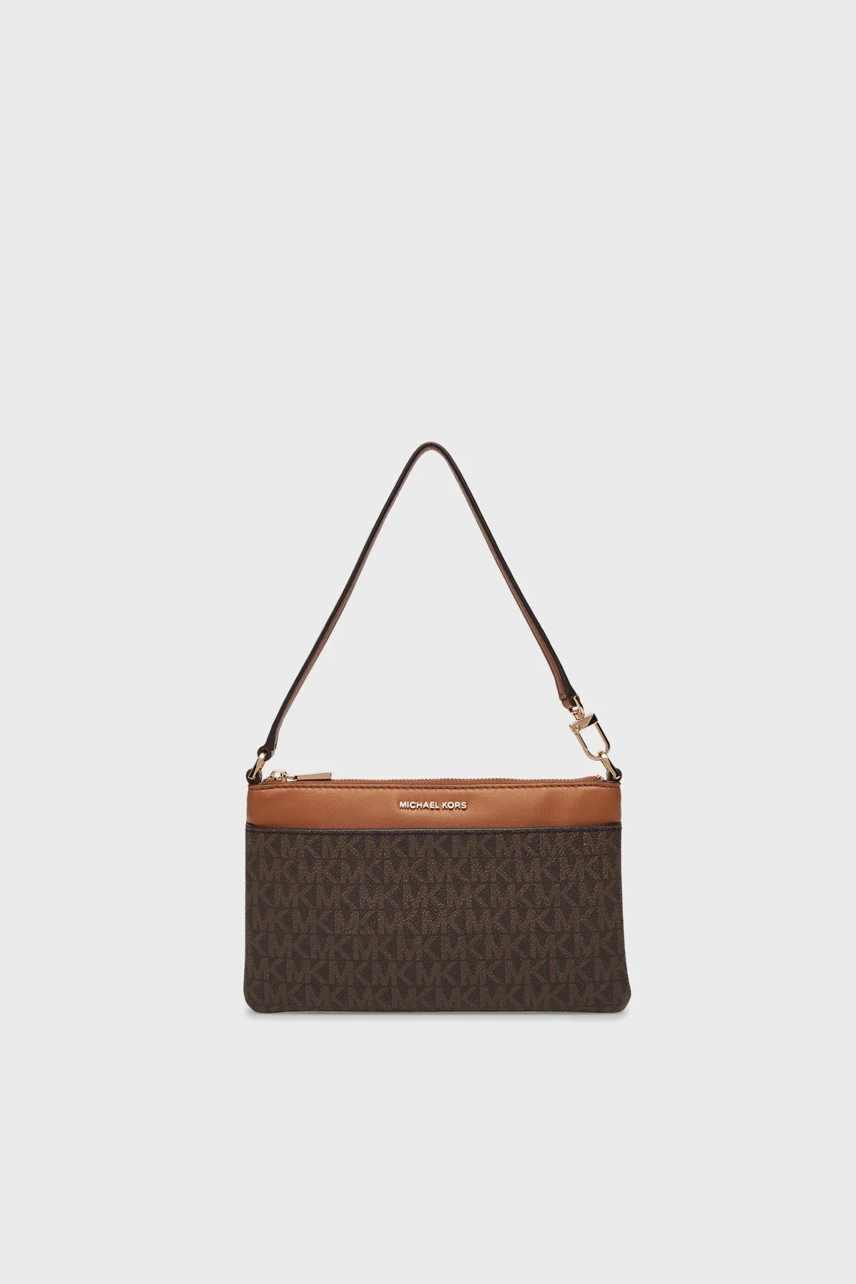 Michael Kors Logolu Çıkarılabilir Askılı Mini 32F5GJ6F6B252 Kadın Çanta 32F5GJ6F6B 252 KAHVE - 1