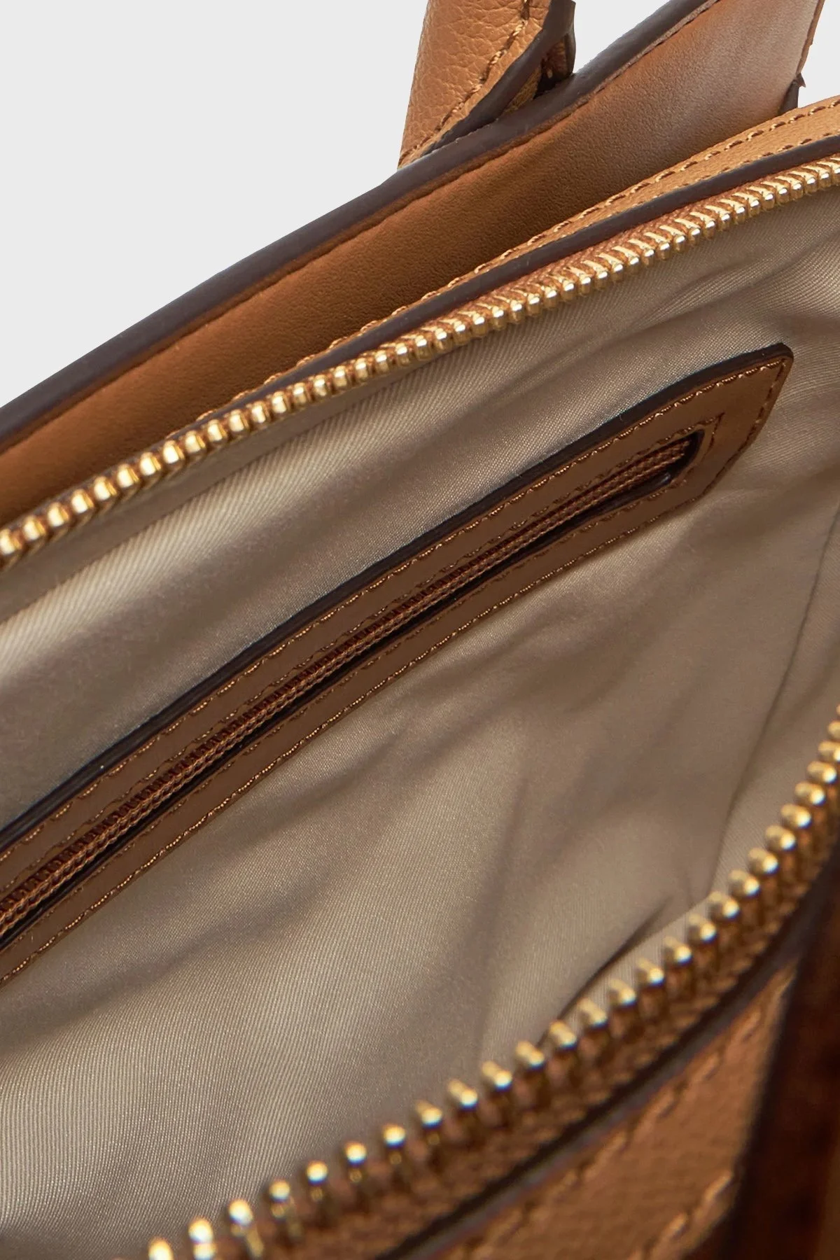 Michael Kors Logolu Çıkarılabilir Askılı Small 30S5G9IS1B252 Bayan Çanta 30S5G9IS1B 252 KAHVE - 5