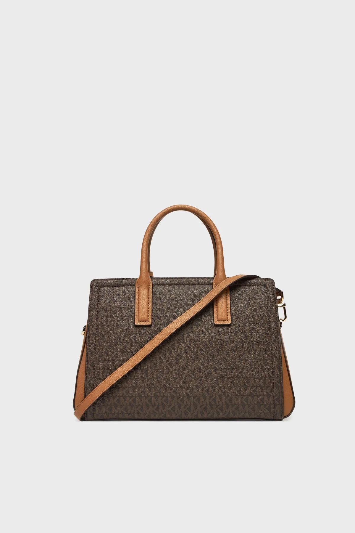 Michael Kors Logolu Çıkarılabilir Askılı Small 30S5G9IS1B252 Kadın Çanta 30S5G9IS1B 252 KAHVE - 3