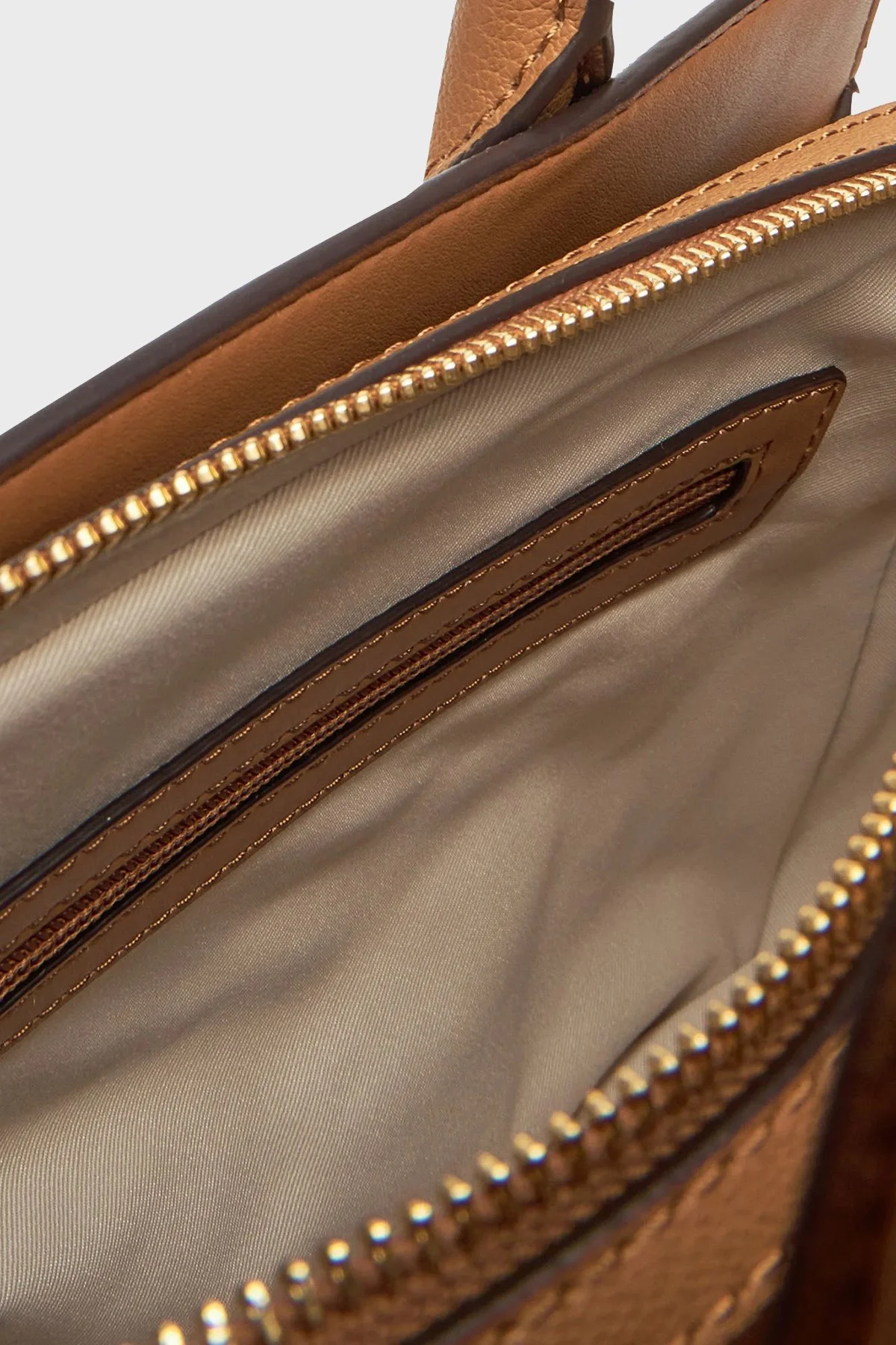 Michael Kors Logolu Çıkarılabilir Askılı Small 30S5G9IS1B252 Kadın Çanta 30S5G9IS1B 252 KAHVE - 5