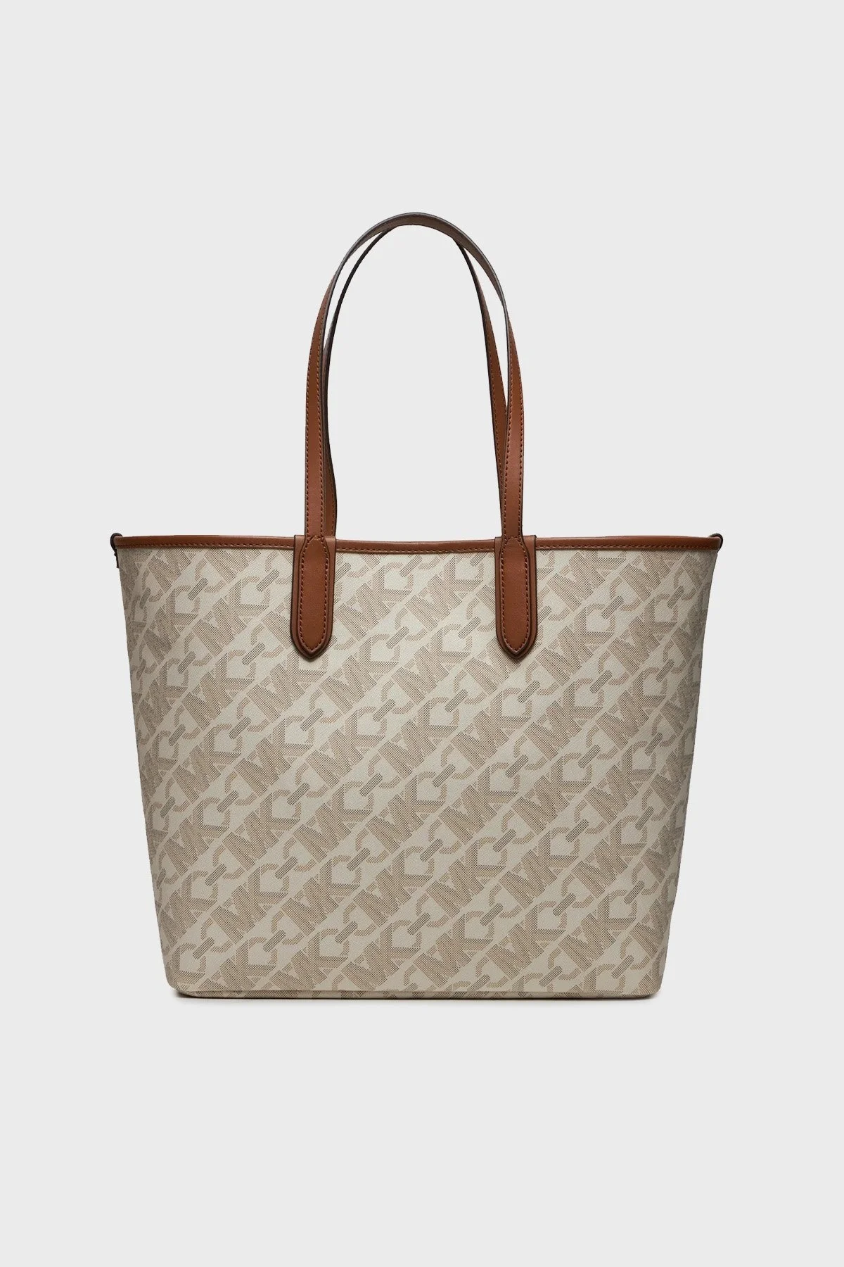 Michael Kors Logolu Çıkarılabilir İç Bölmeli 30H3GZAT7B099 Bayan Çanta 30H3GZAT7B 099 EKRU - 3