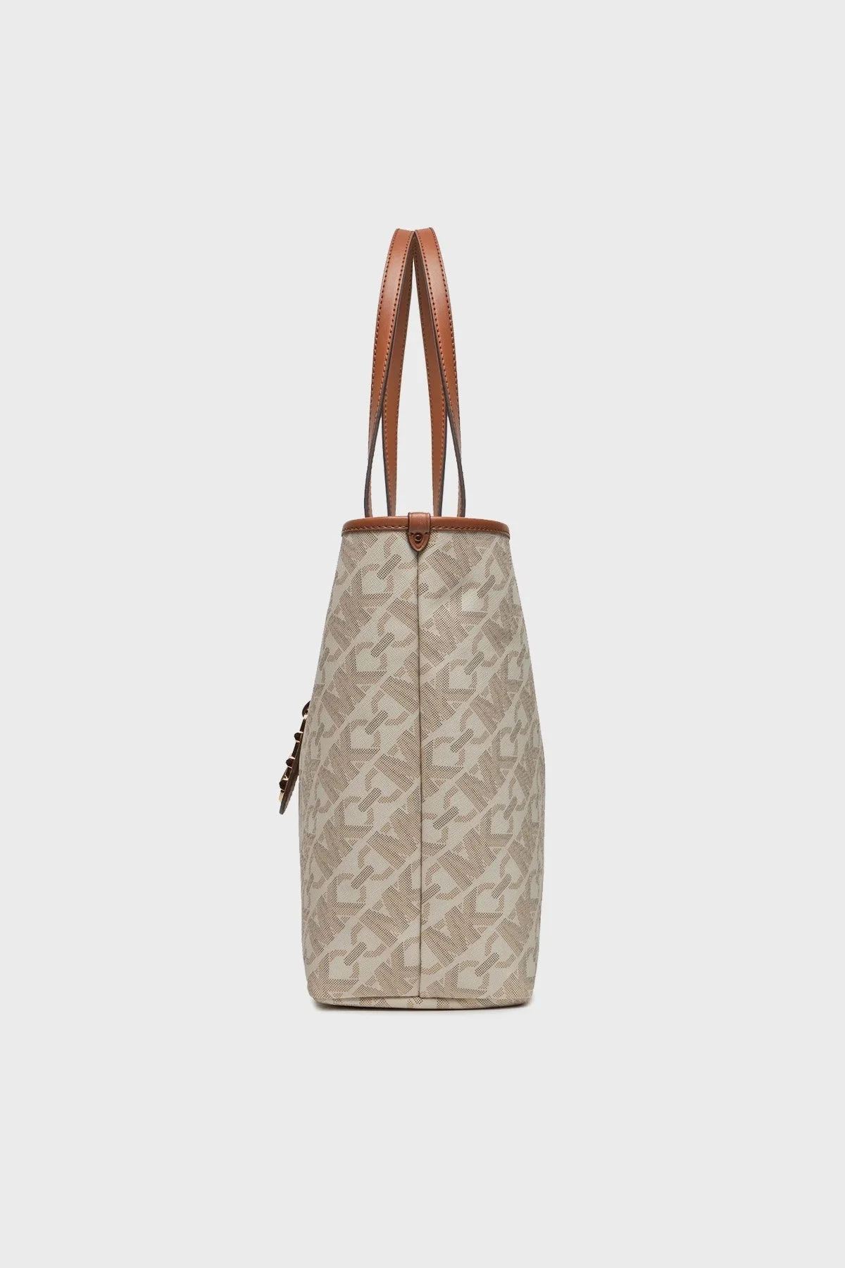 Michael Kors Logolu Çıkarılabilir İç Bölmeli 30H3GZAT7B099 Bayan Çanta 30H3GZAT7B 099 EKRU - 6