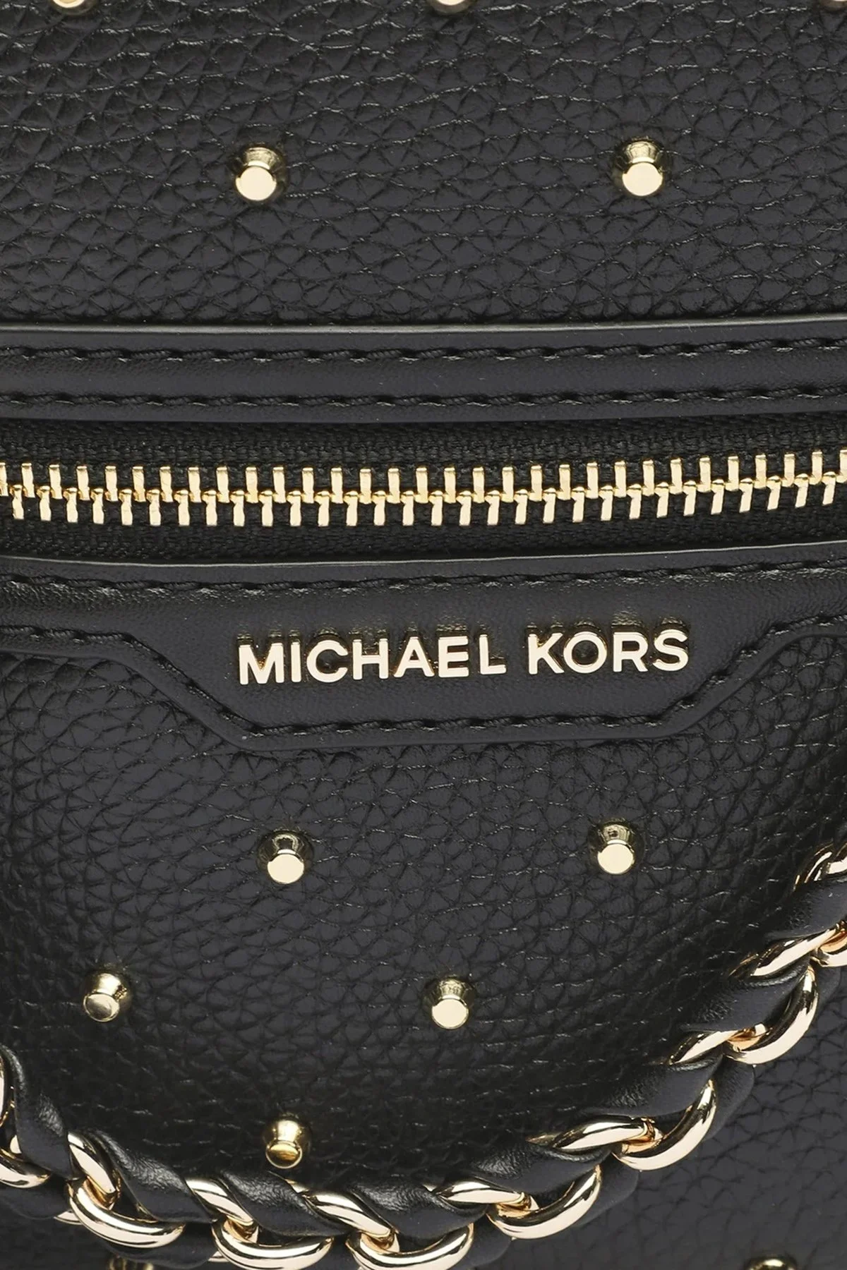 Michael Kors Logolu Çıkarılabilir Omuz Askılı 30F3G5EB0Y001 Bayan Sırt Çantası 30F3G5EB0Y 001 SİYAH - 5