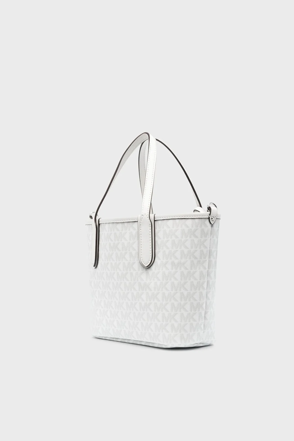 Michael Kors Logolu Çıkarılabilir Omuz Askılı 30S3SZAT0V101 Bayan Çanta 30S3SZAT0V 101 BEYAZ - 3