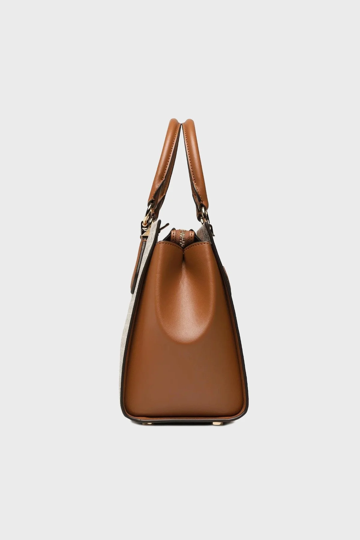 Michael Kors Logolu Çıkarılabilir Omuz Askılı Deri Bayan Çanta 30S2G6AS2B 149 KREM - 3