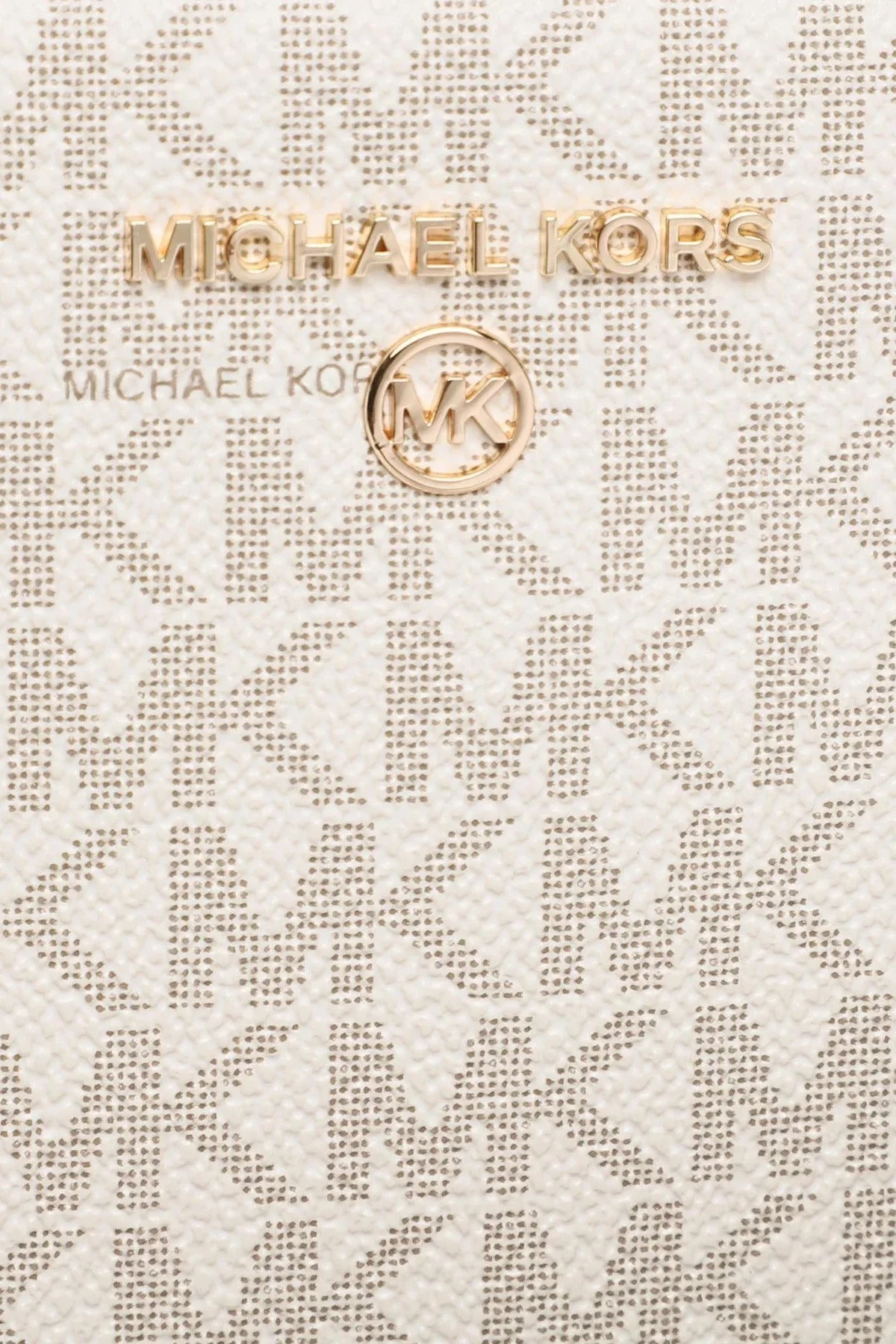 Michael Kors Logolu Çıkarılabilir Omuz Askılı Deri Bayan Çanta 30S2G6AS2B 149 KREM - 6