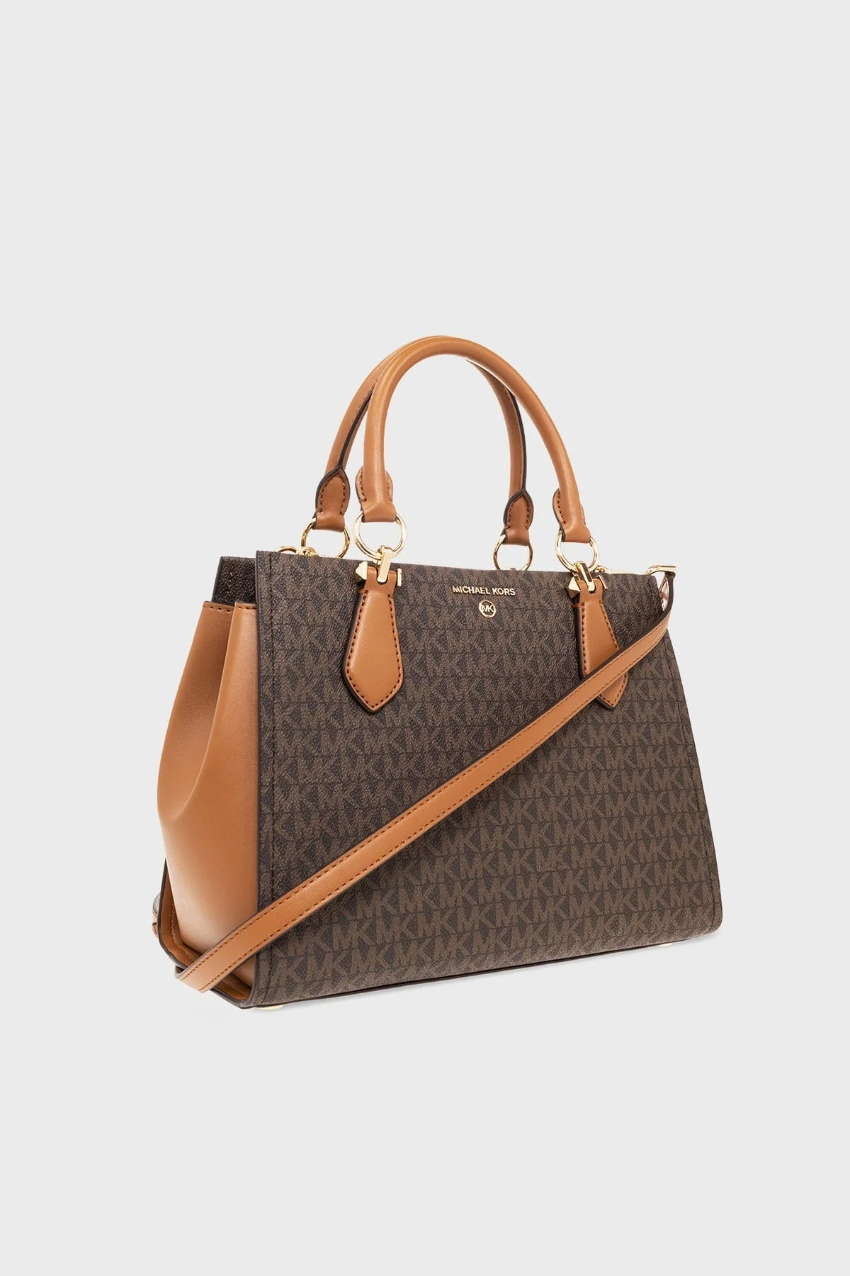 Michael Kors Çıkarılabilir Omuz Askılı Deri 30S2G6AS2B252 Bayan Çanta 30S2G6AS2B 252 KAHVE - 4