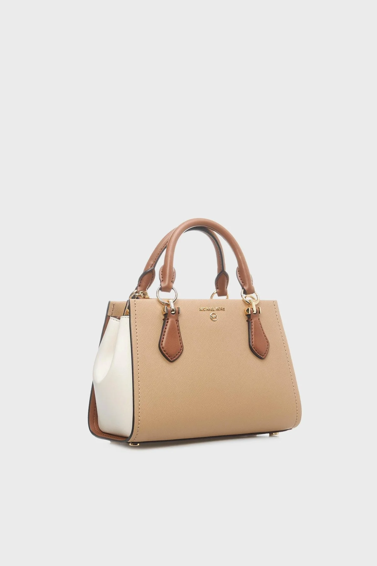 Michael Kors Logolu Çıkarılabilir Omuz Askılı Hakiki Deri 32S2G6AC1T260 Bayan Çanta 32S2G6AC1T 260 TABA - 3